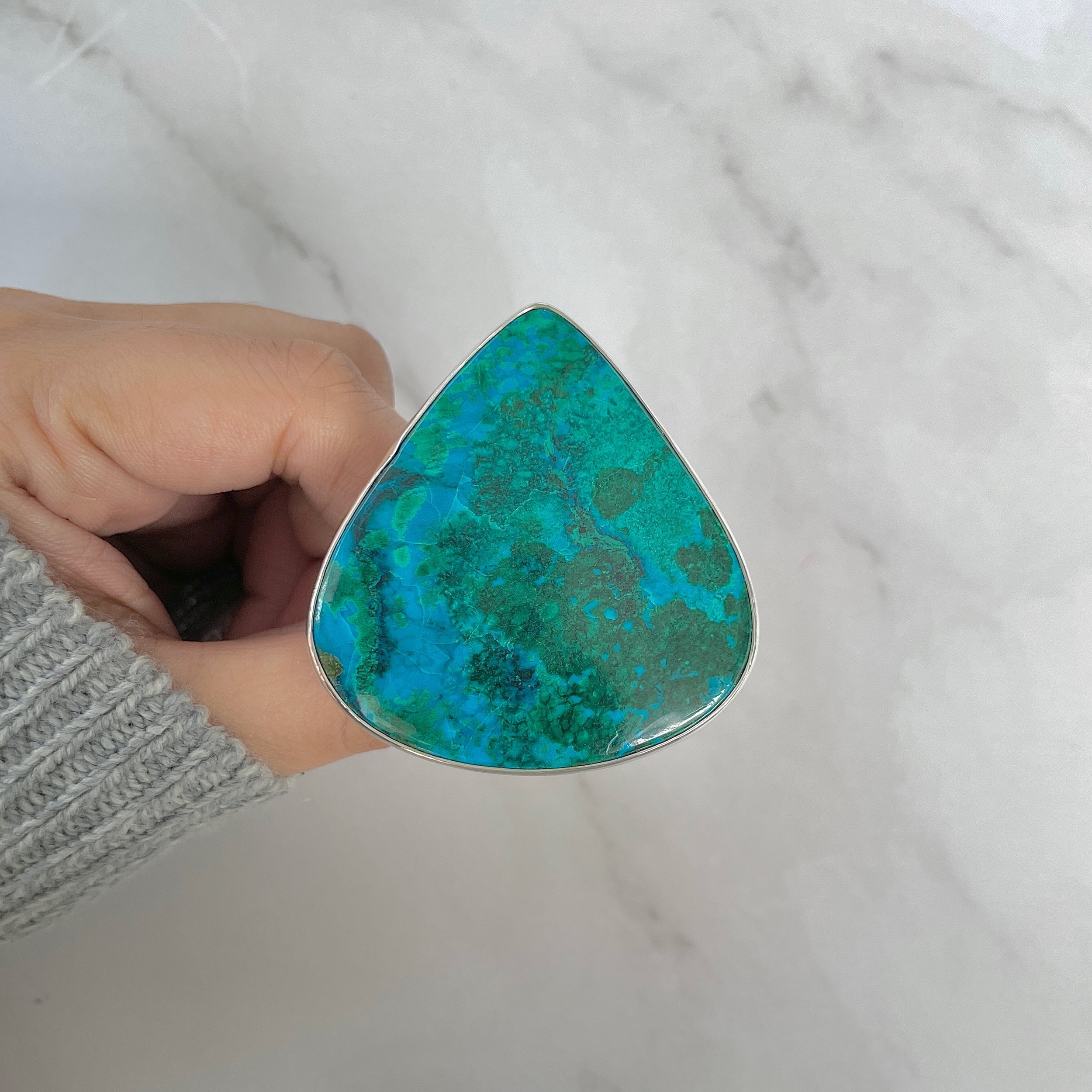 Chrysocolla Ring-(CHC-R-7.)