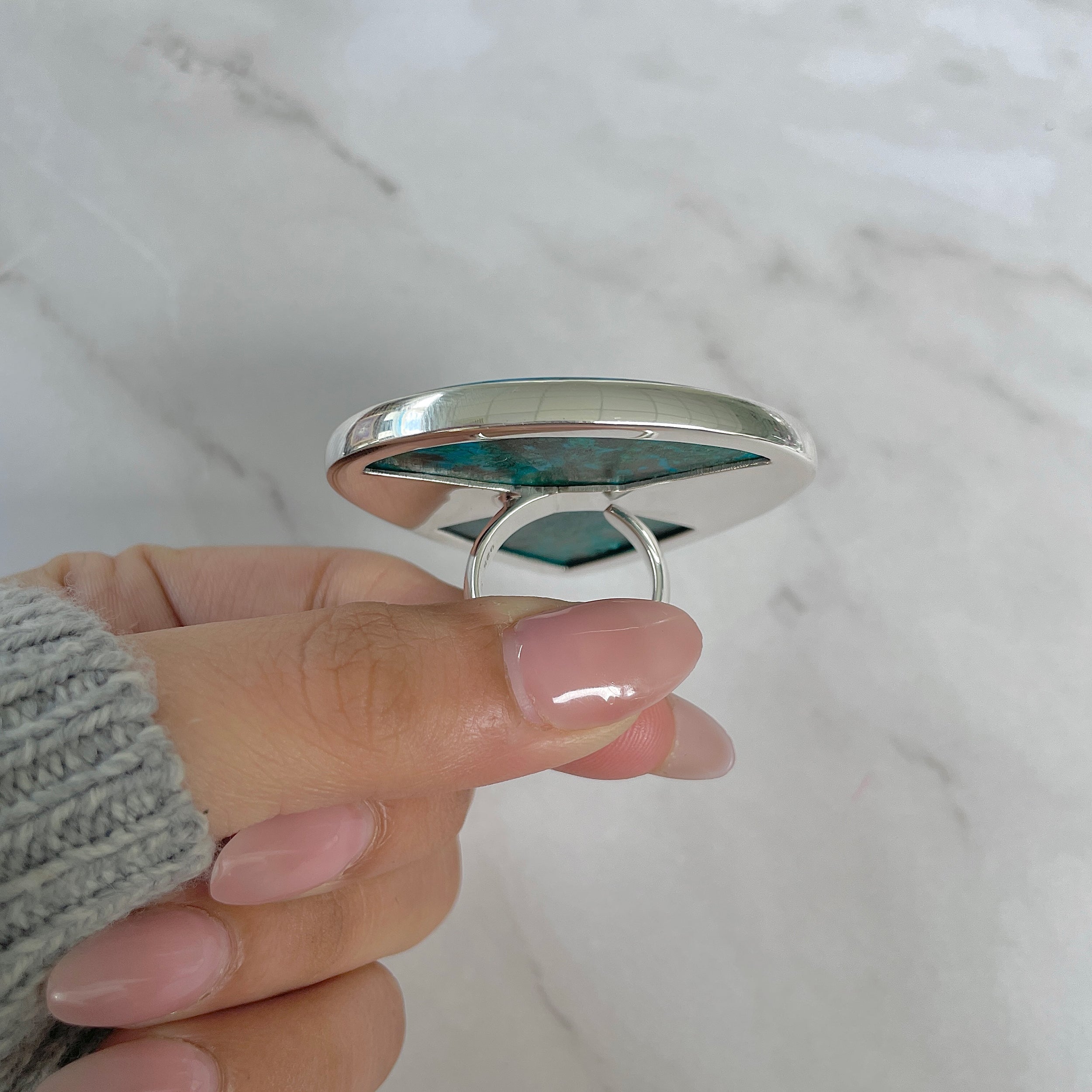 Chrysocolla Ring-(CHC-R-7.)