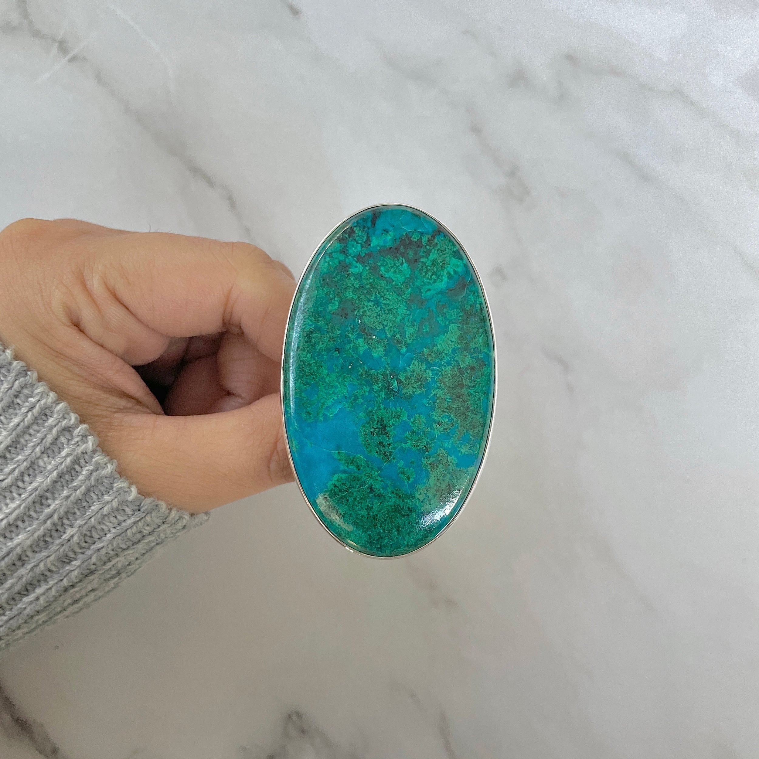 Chrysocolla Ring-(CHC-R-8.)
