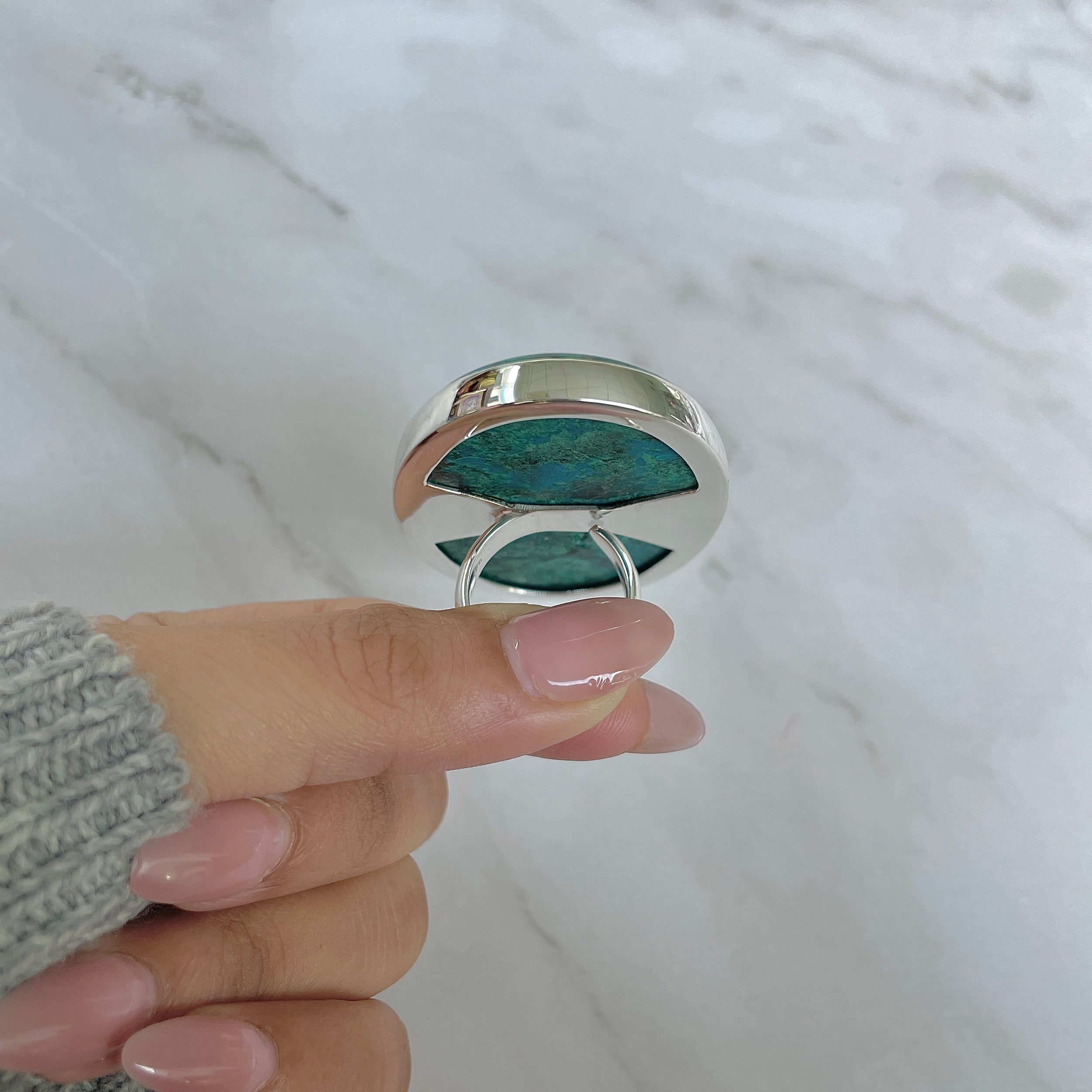 Chrysocolla Ring-(CHC-R-8.)