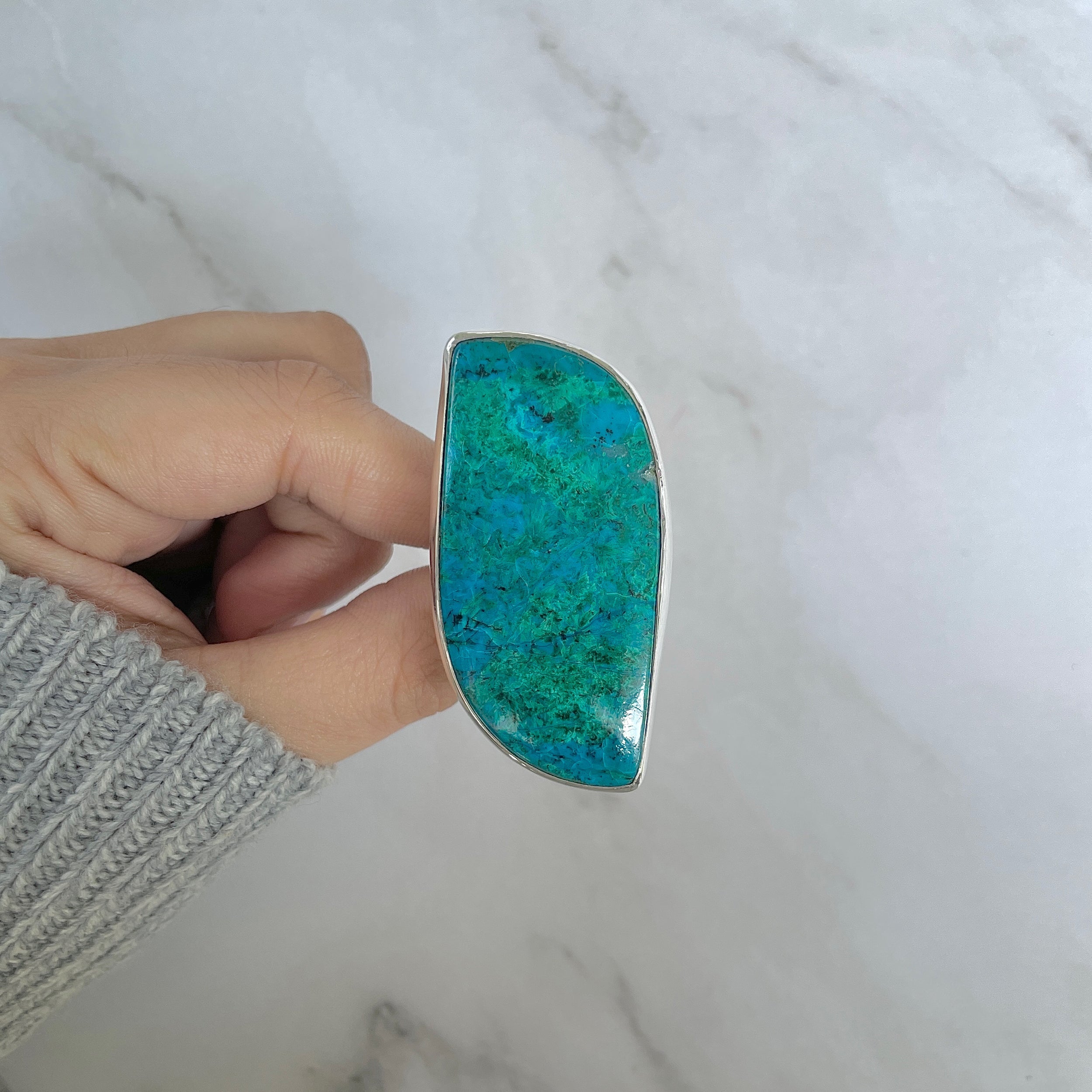 Chrysocolla Ring-(CHC-R-9.)