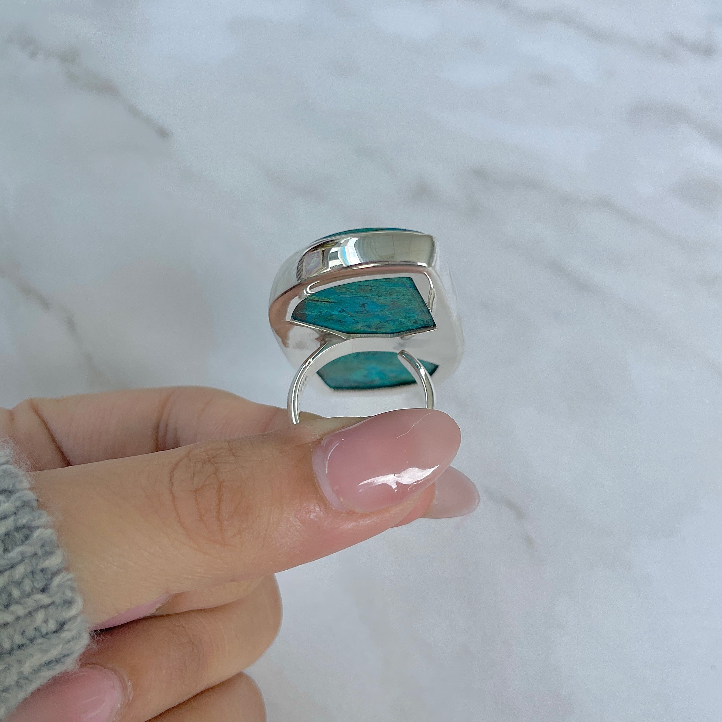 Chrysocolla Ring-(CHC-R-9.)