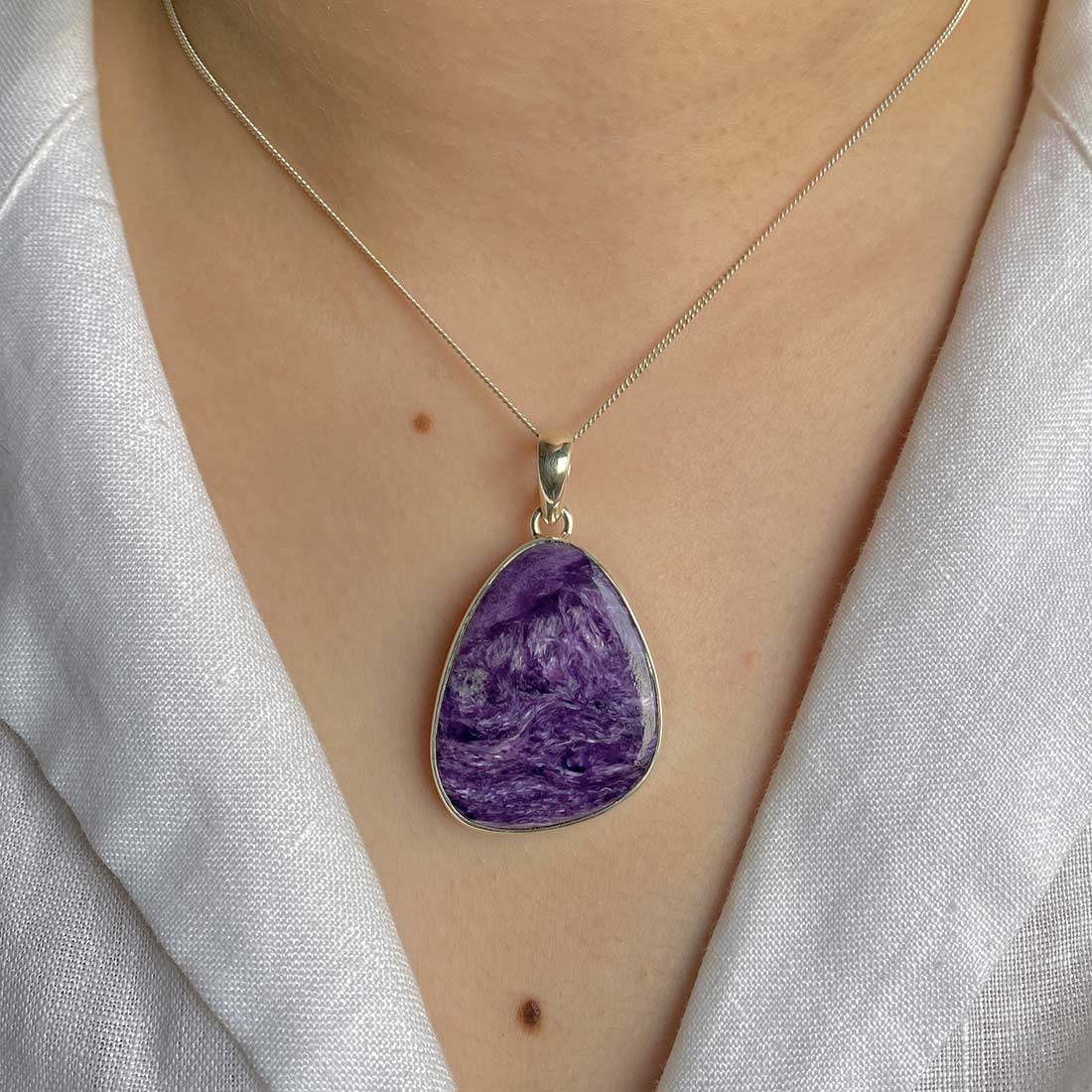 Charoite Pendant-(CHR-P-14.)