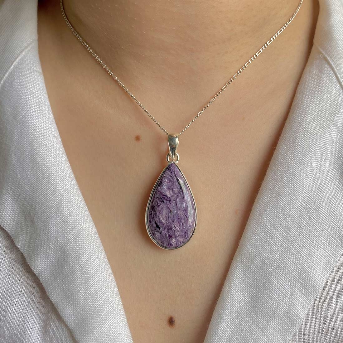 Charoite Pendant-(CHR-P-16.)