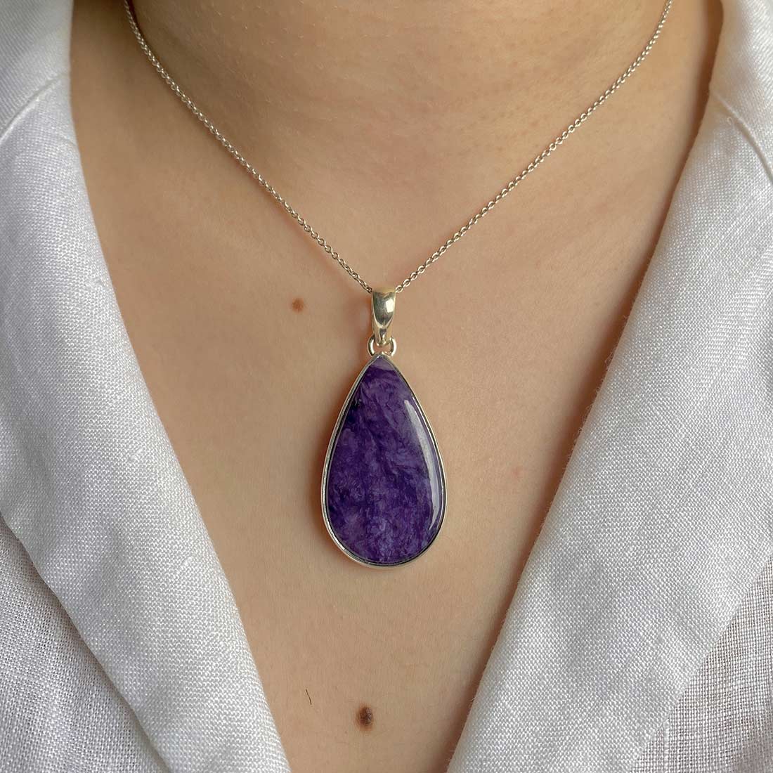 Charoite Pendant-(CHR-P-18.)