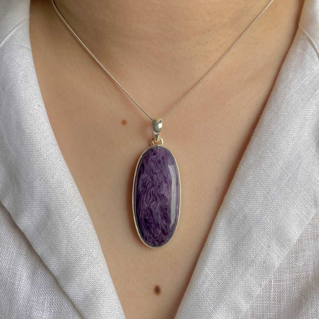 Charoite Pendant-(CHR-P-4.)
