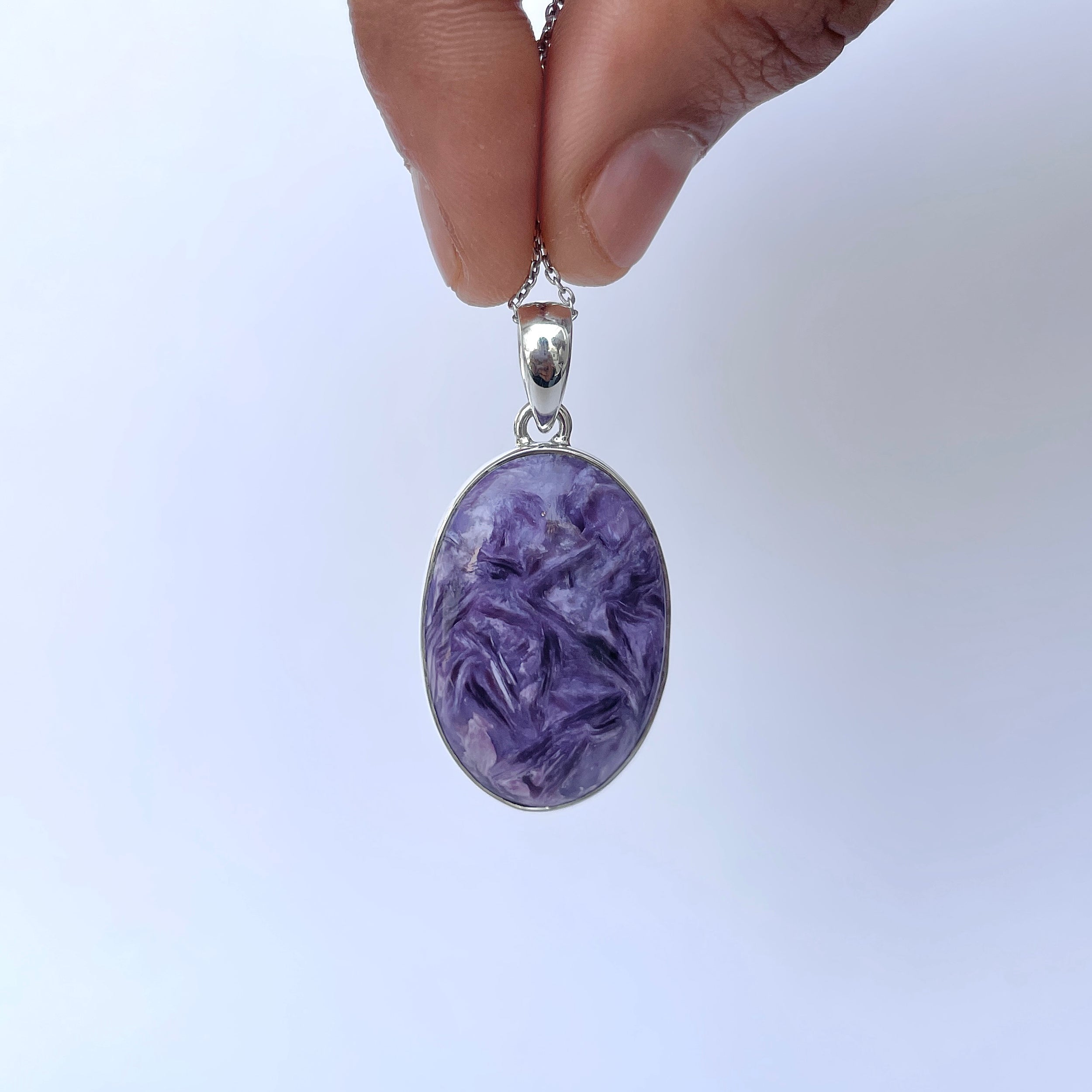 Charoite Pendant-(CHR-P-58.)