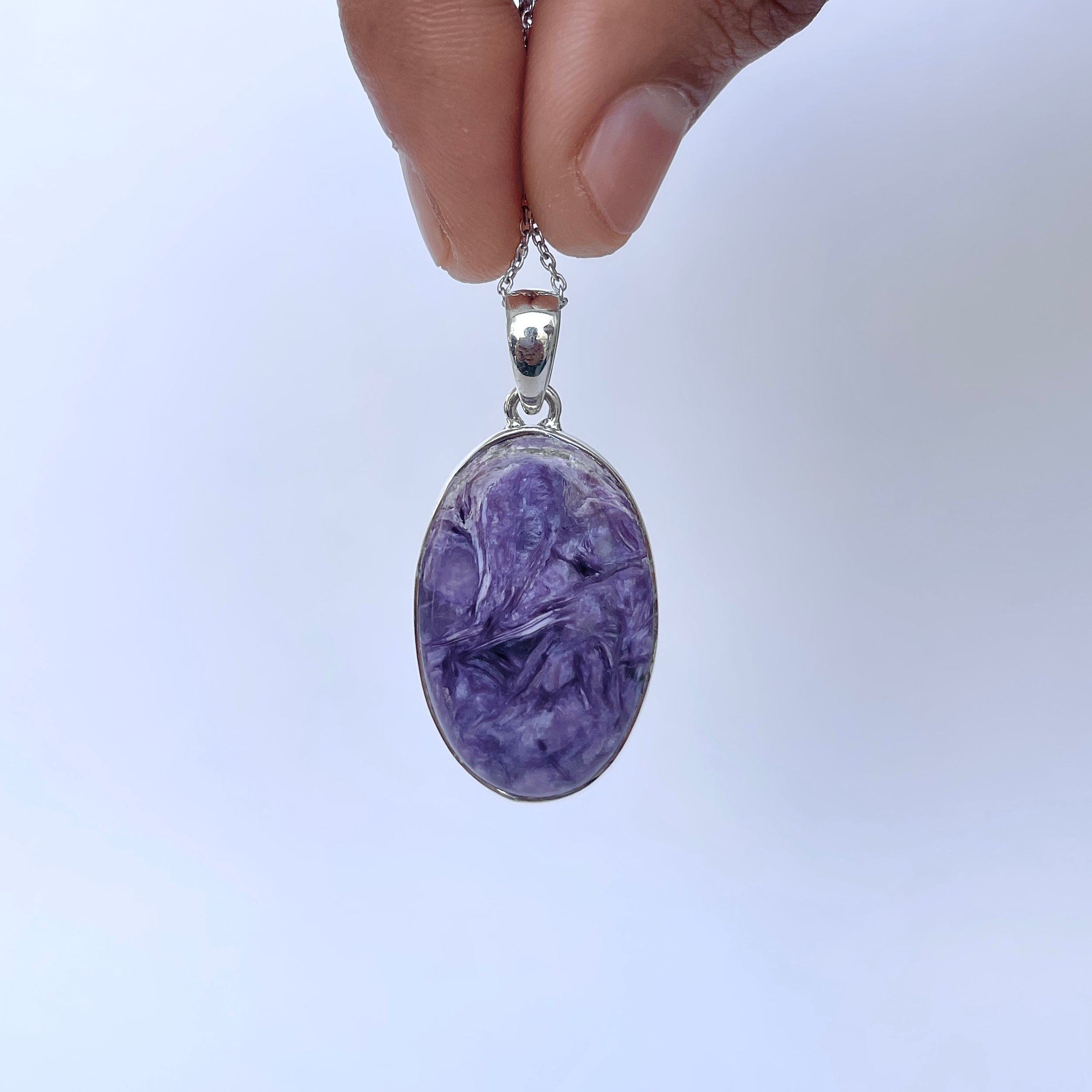 Charoite Pendant-(CHR-P-59.)
