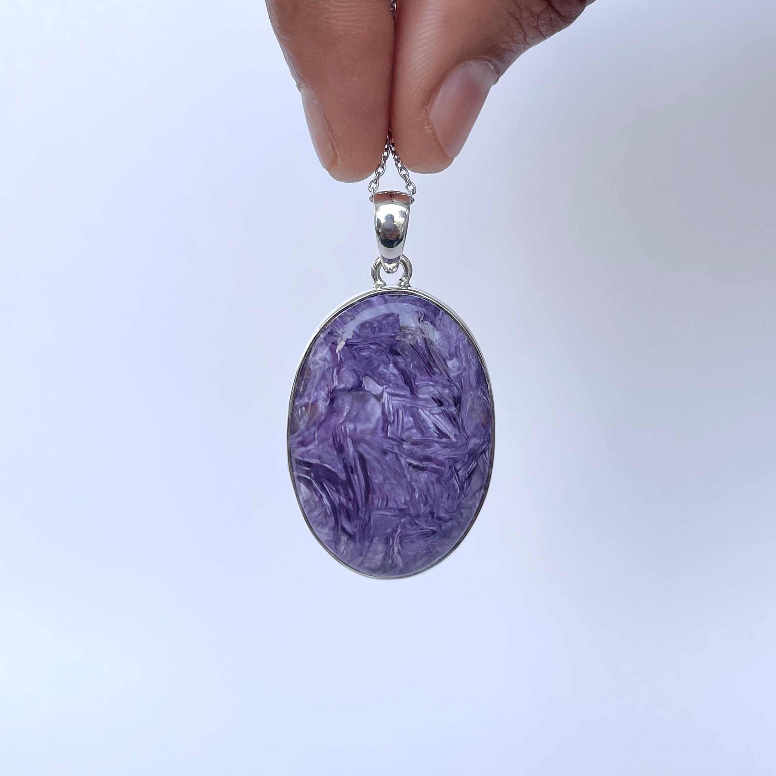 Charoite Pendant-(CHR-P-61.)