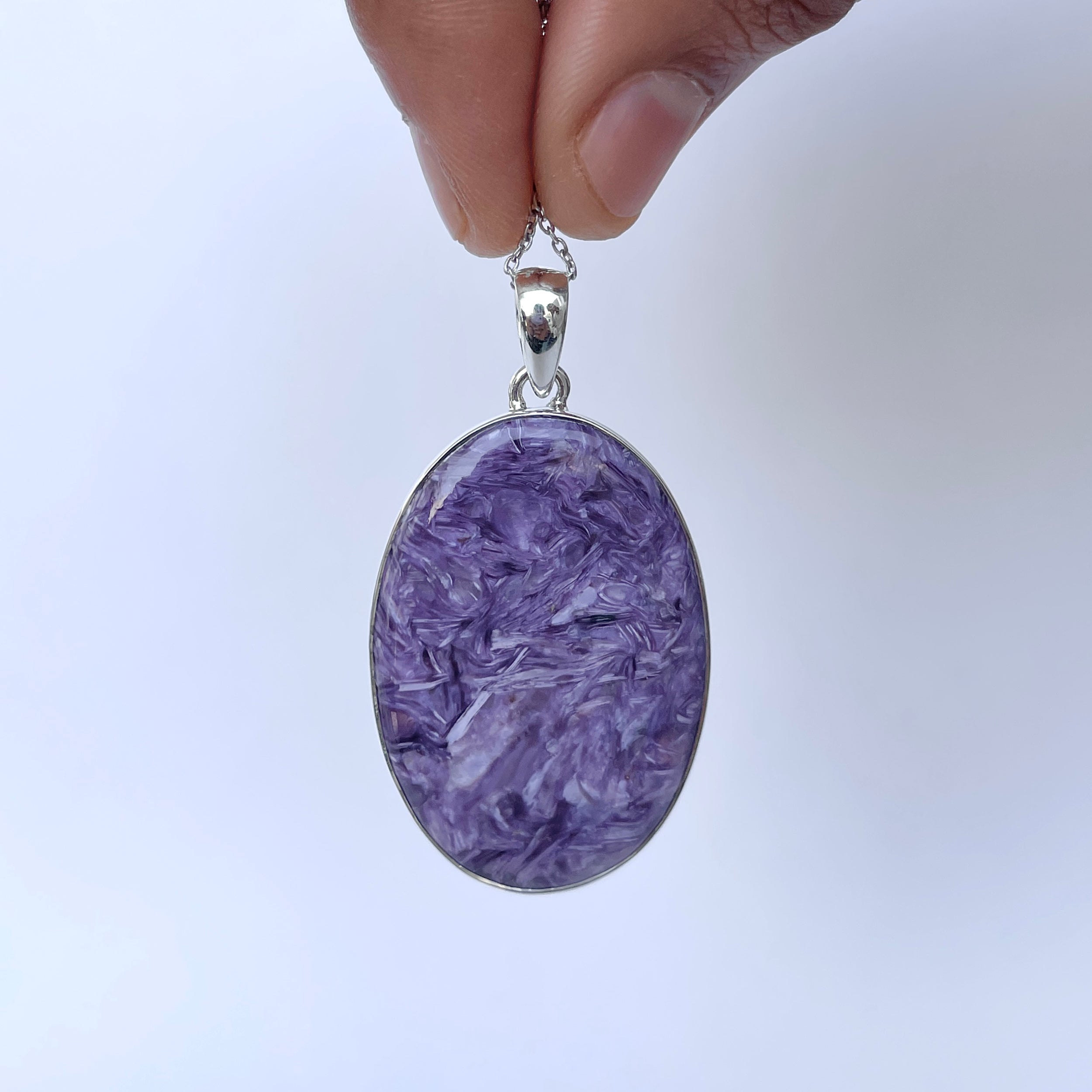 Charoite Pendant-(CHR-P-63.)