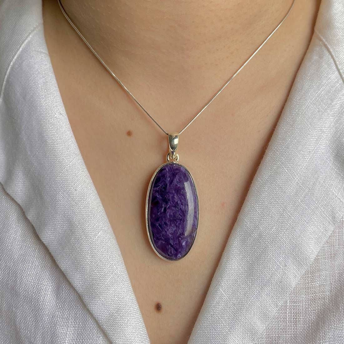 Charoite Pendant-(CHR-P-7.)
