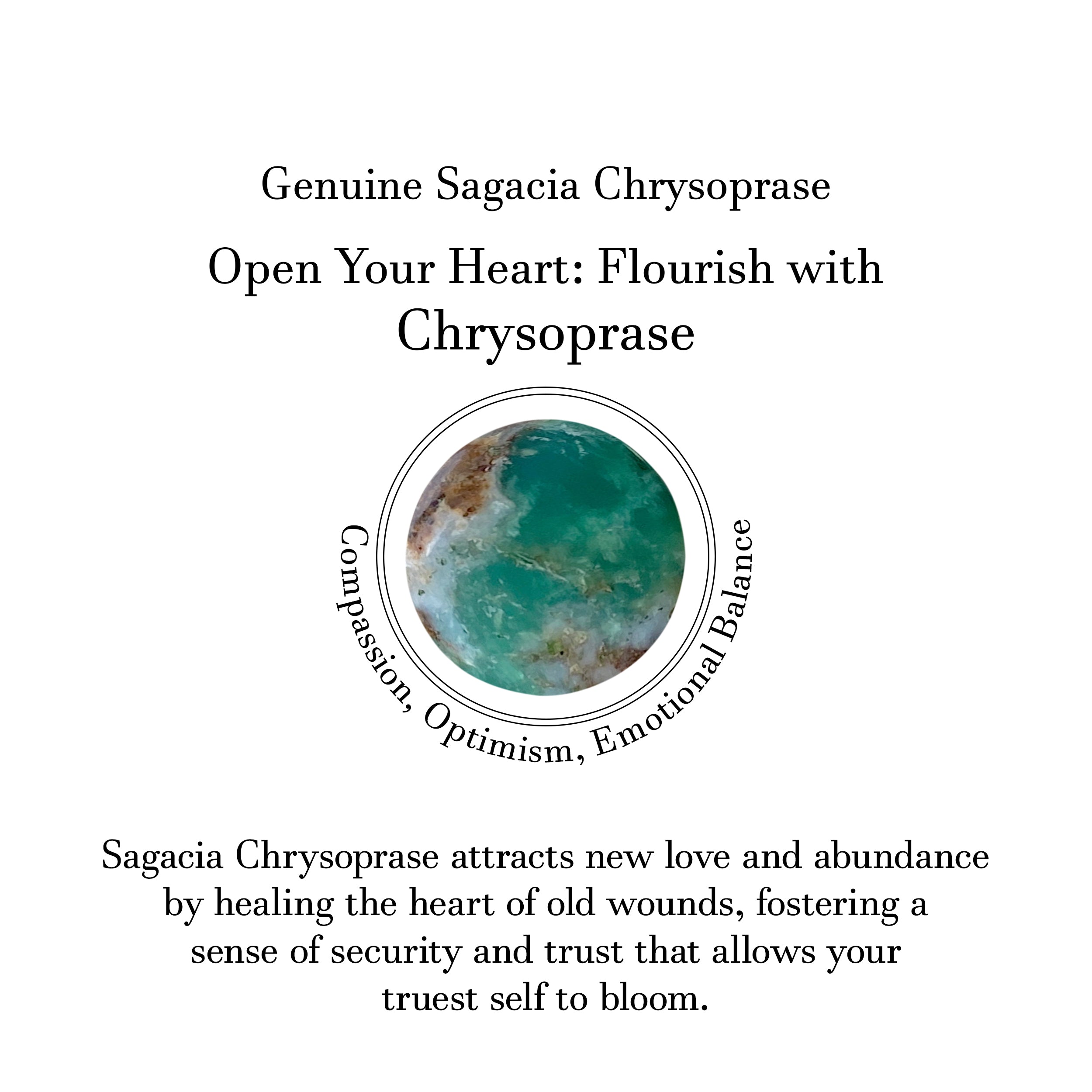 Chrysoprase Adjustable Ring-(CHP-R-12.)