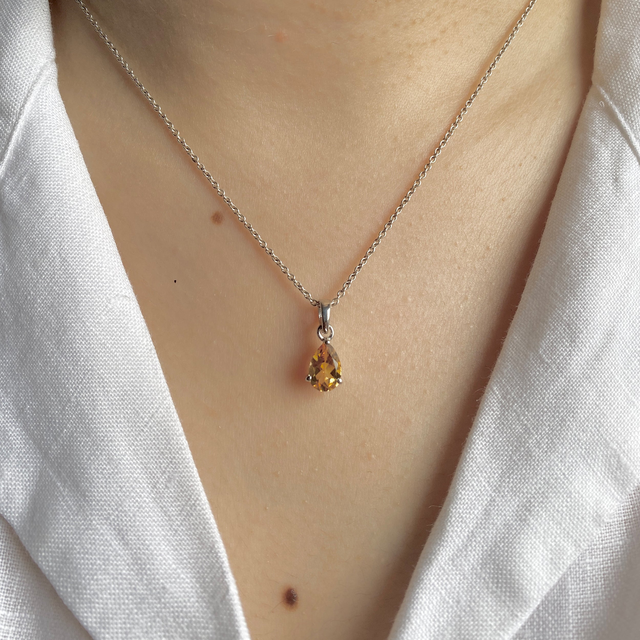 Citrine Pendant-(CIT-SP-917.)