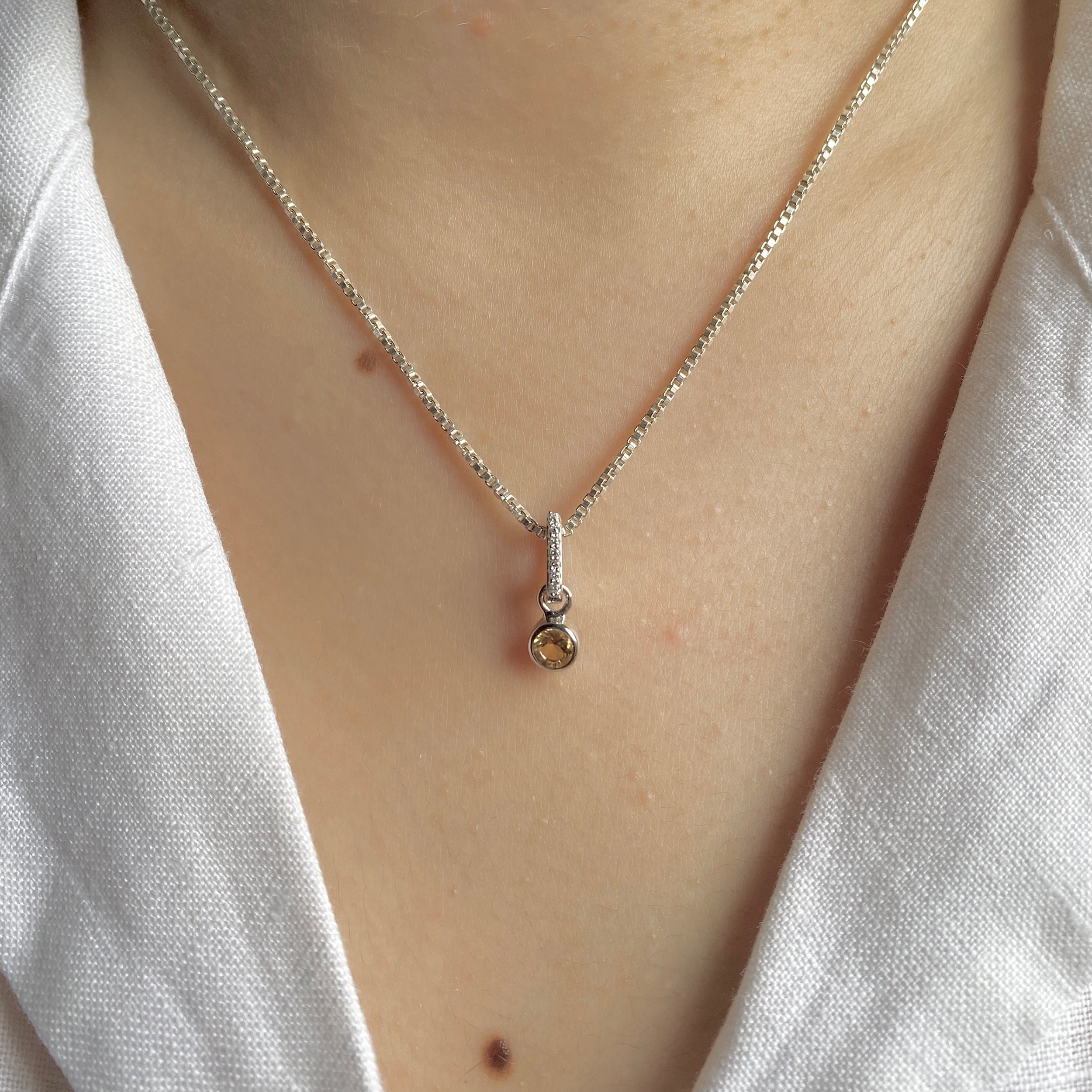 Citrine Pendant-( CIT-SP-999B )