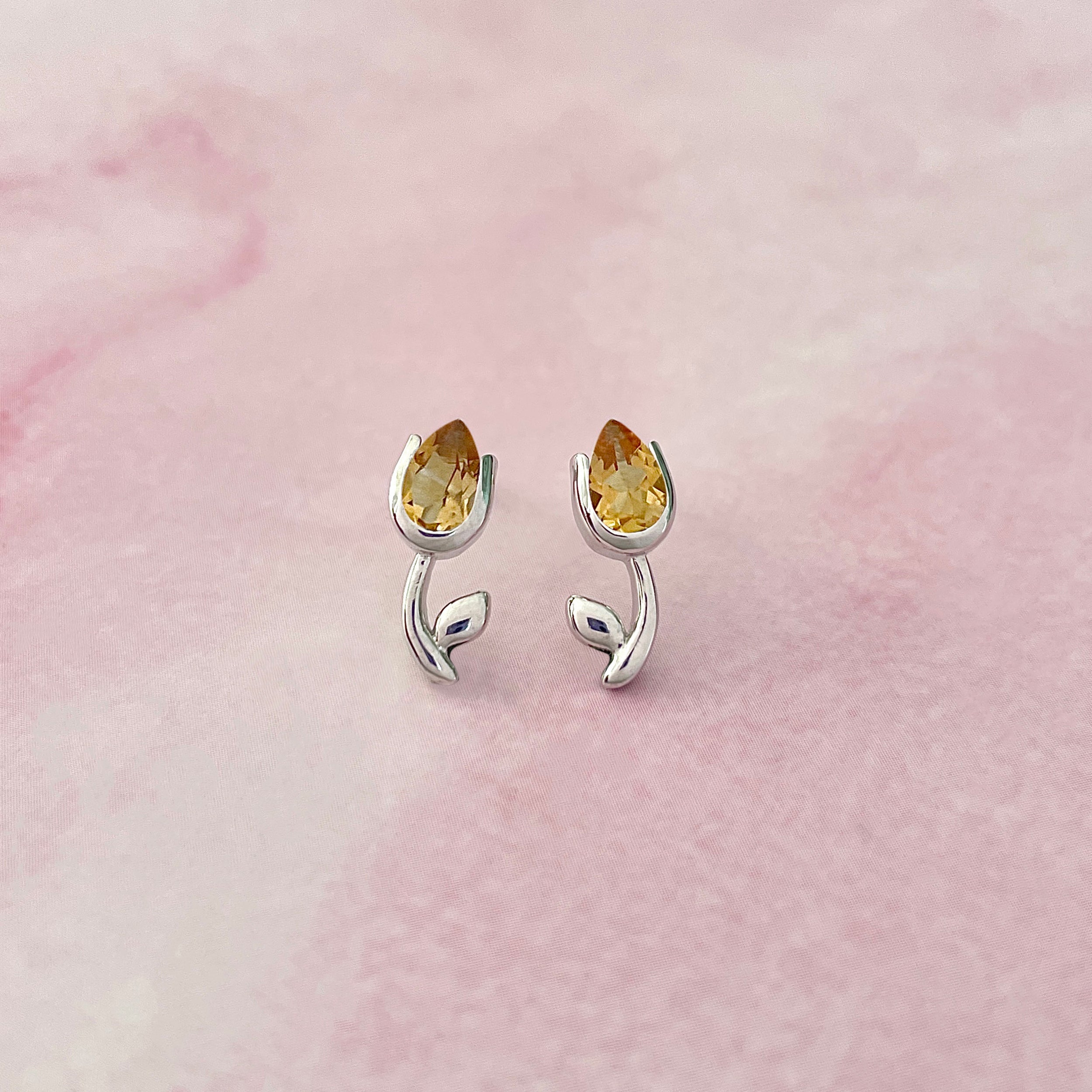 Citrine Earring-(CIT-SE-1793.)