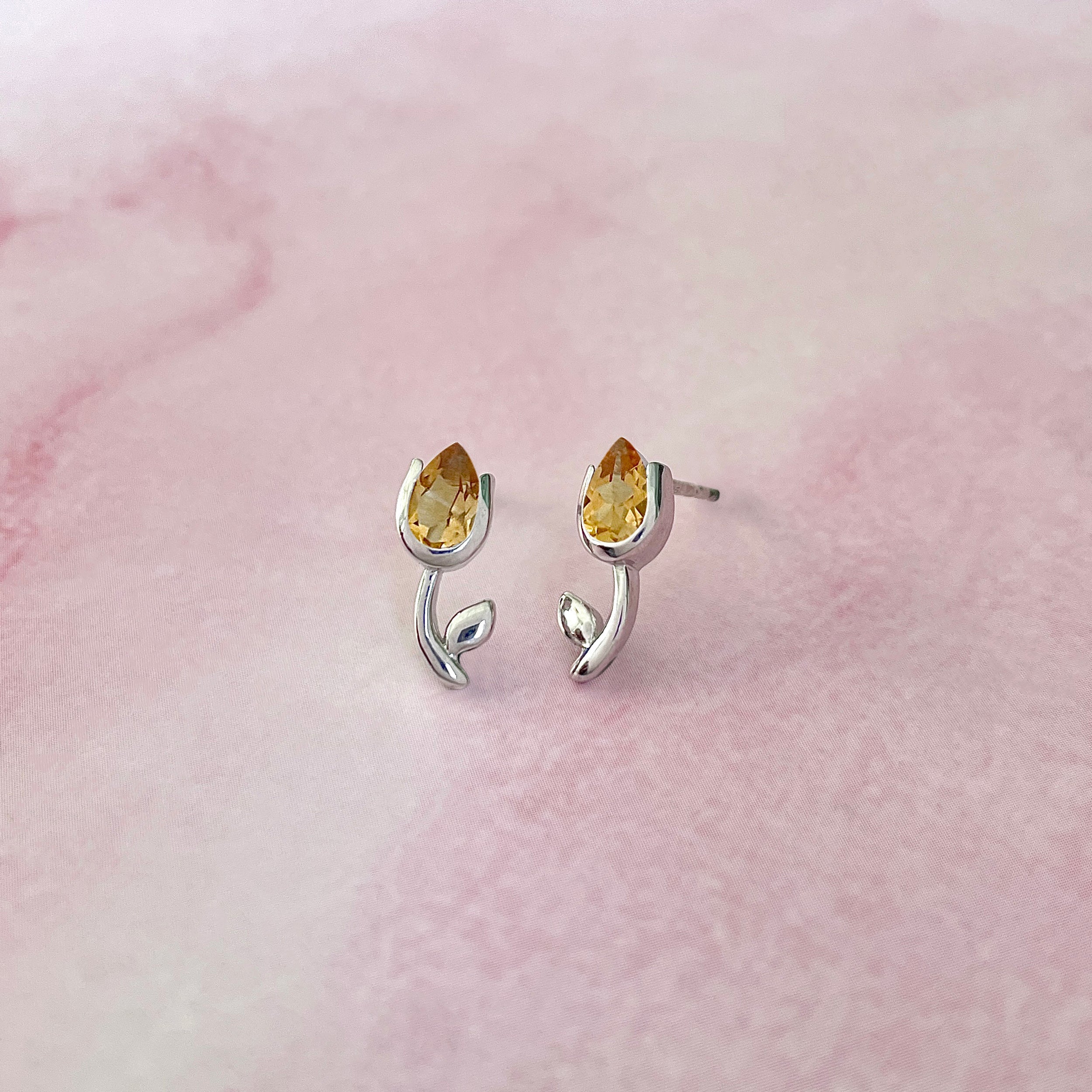 Citrine Earring-(CIT-SE-1793.)