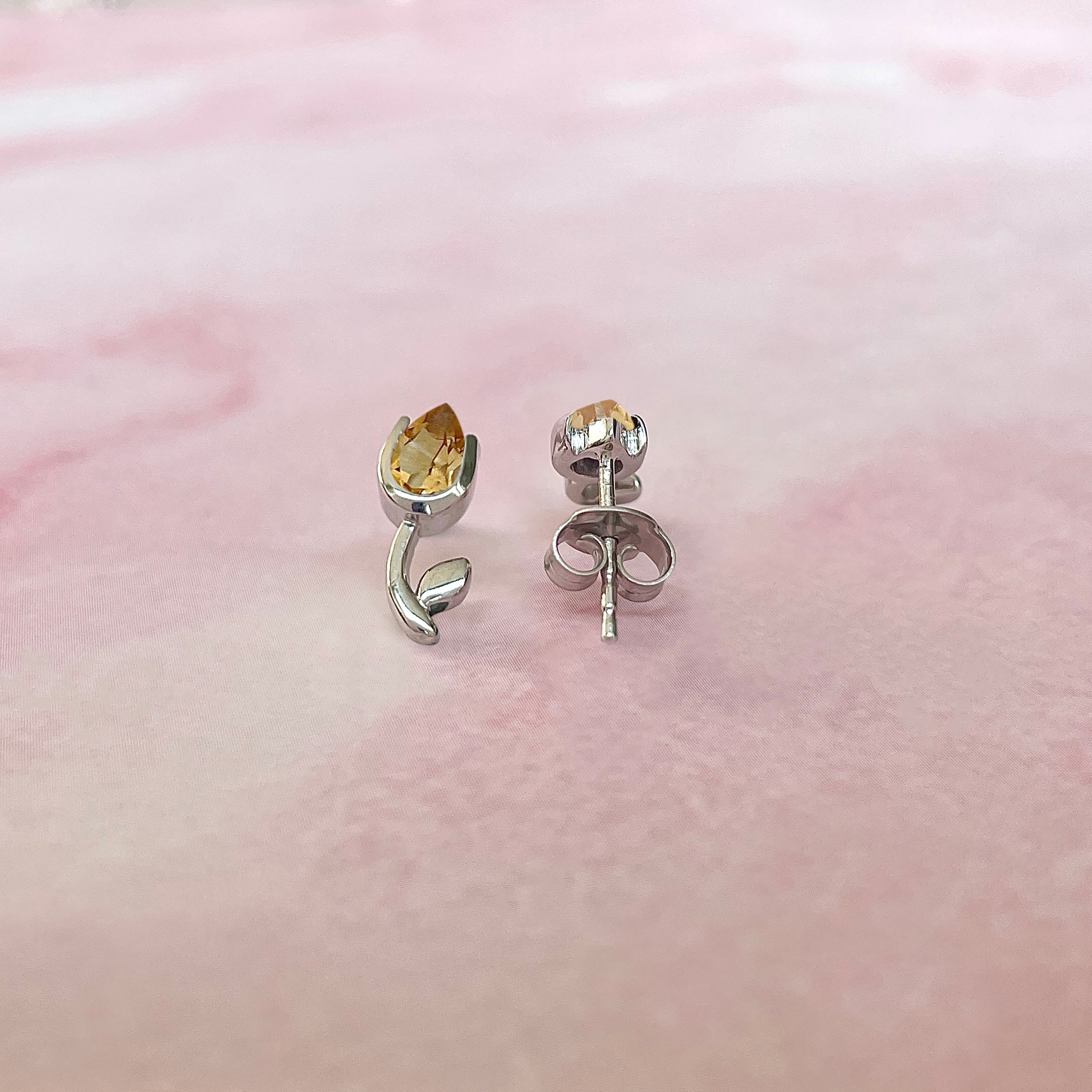 Citrine Earring-(CIT-SE-1793.)