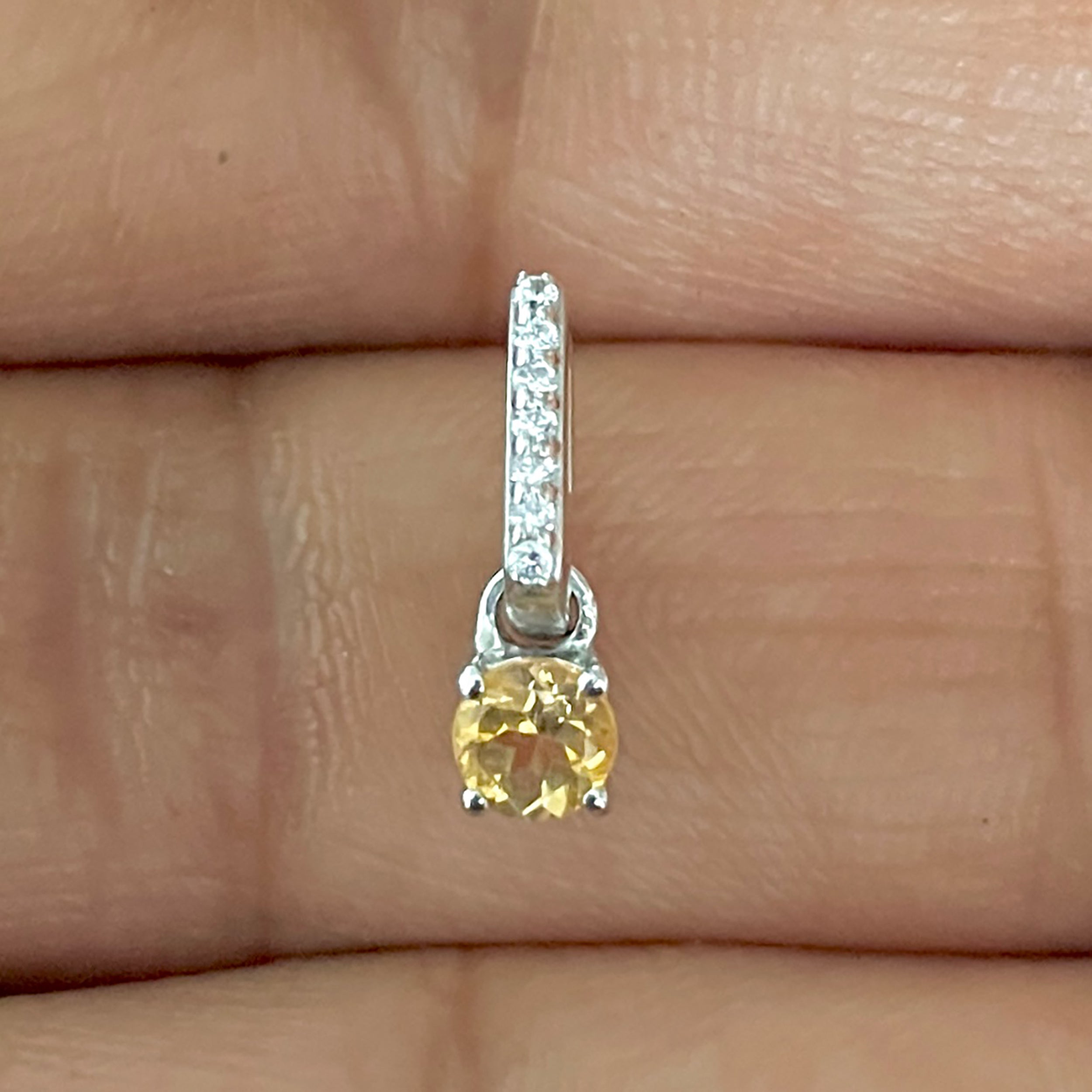 Citrine Pendant-(CIT-SP-1166.)