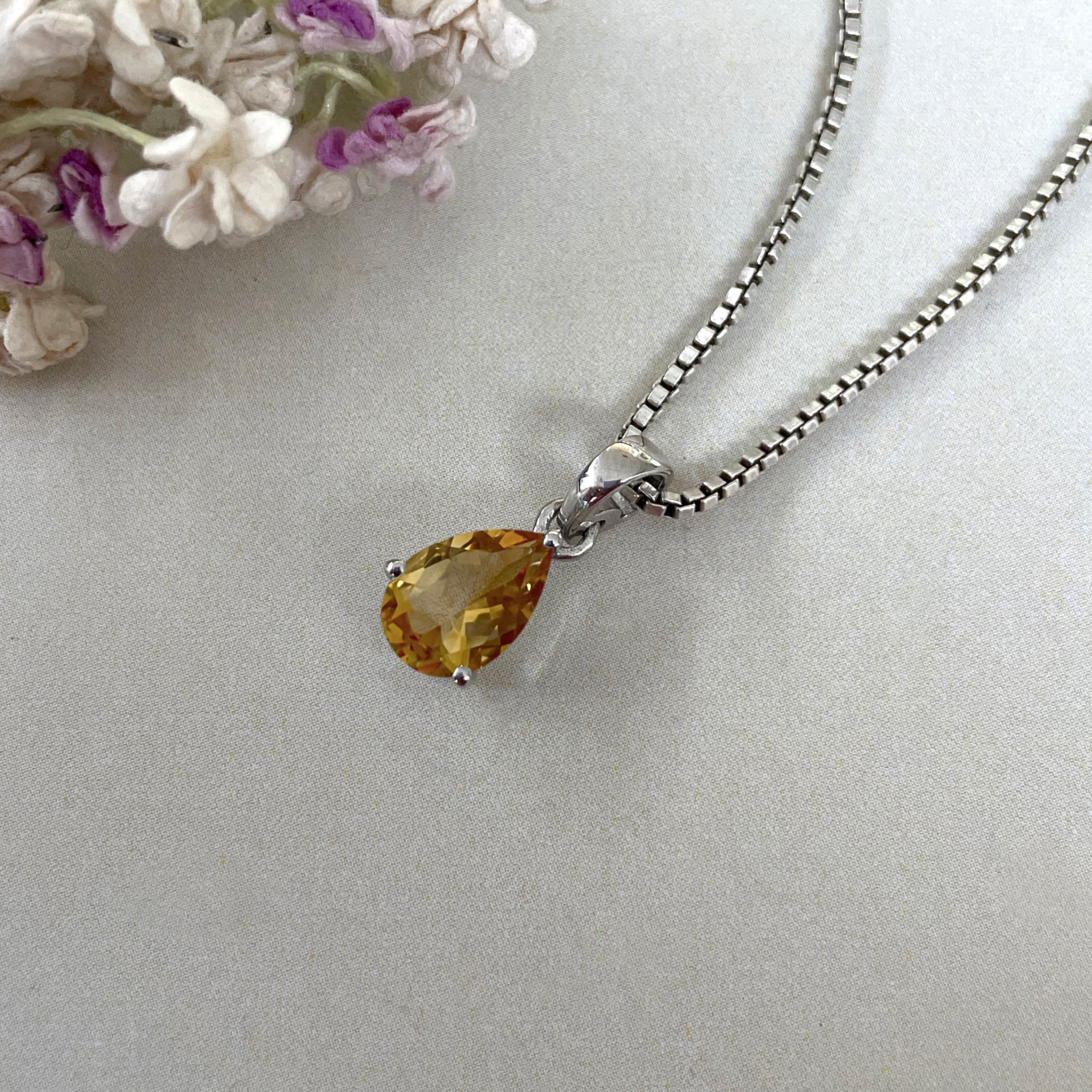 Citrine Pendant-(CIT-SP-917.)