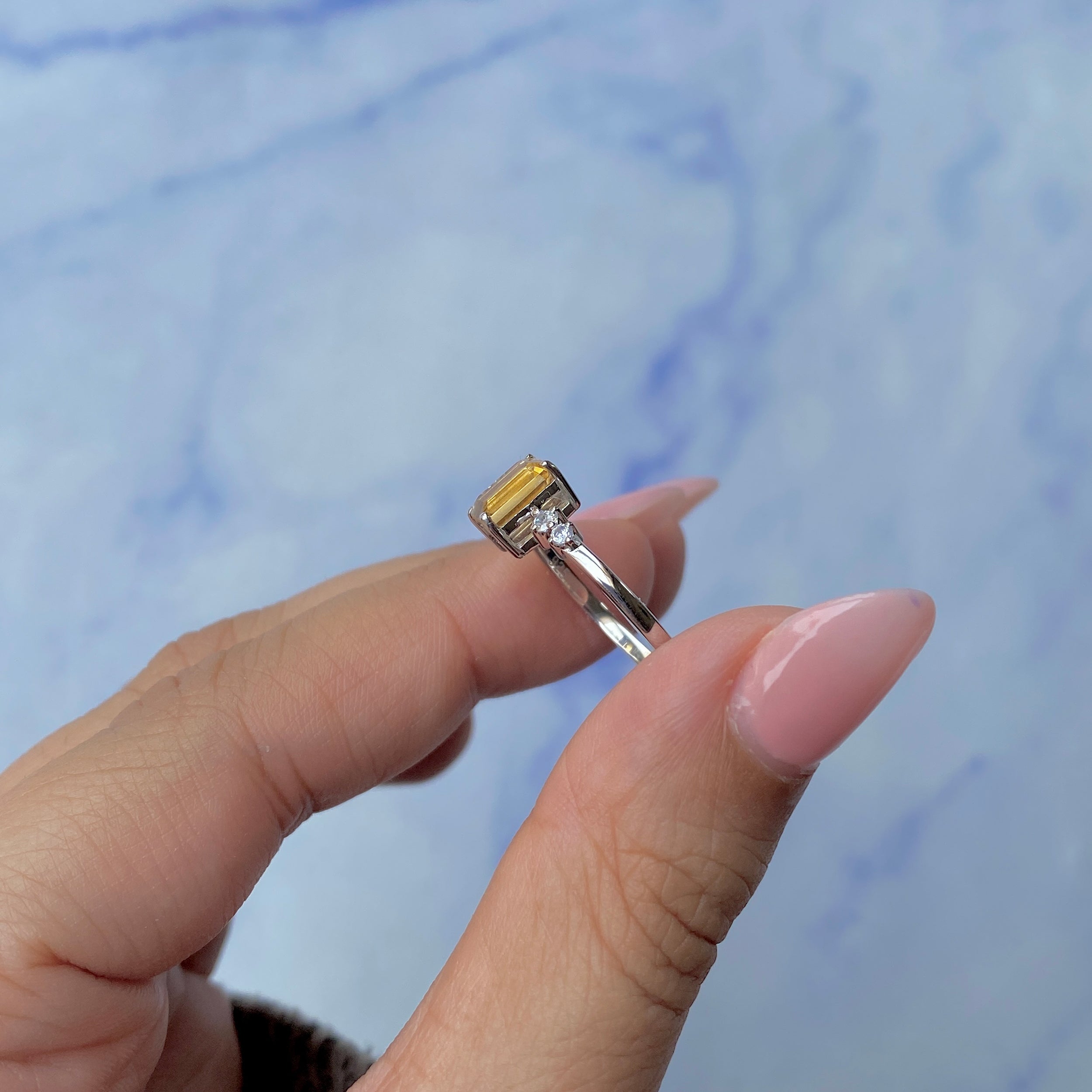 Citrine Ring-(CIT-SR-2187.)