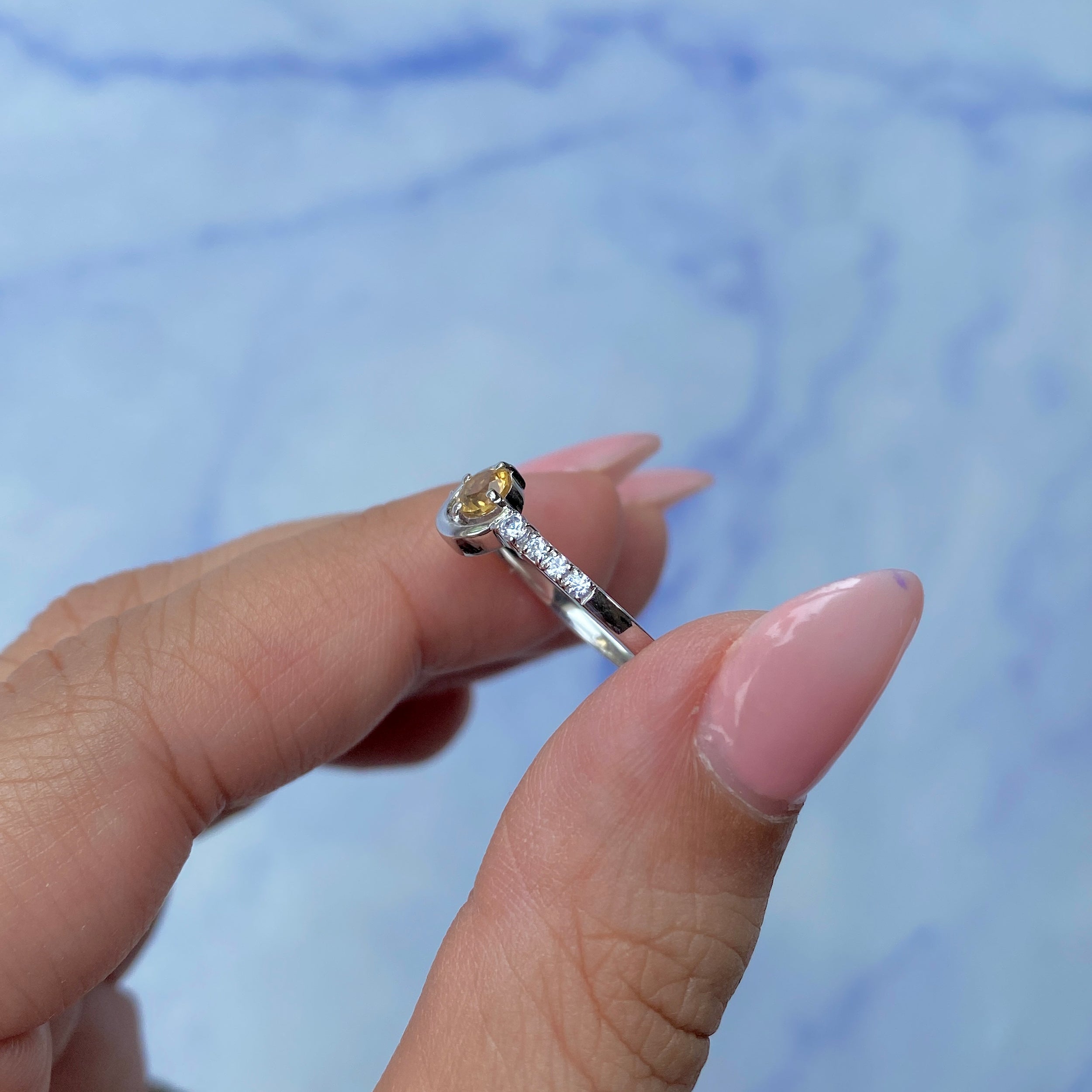 Citrine Ring-(CIT-SR-2292.)