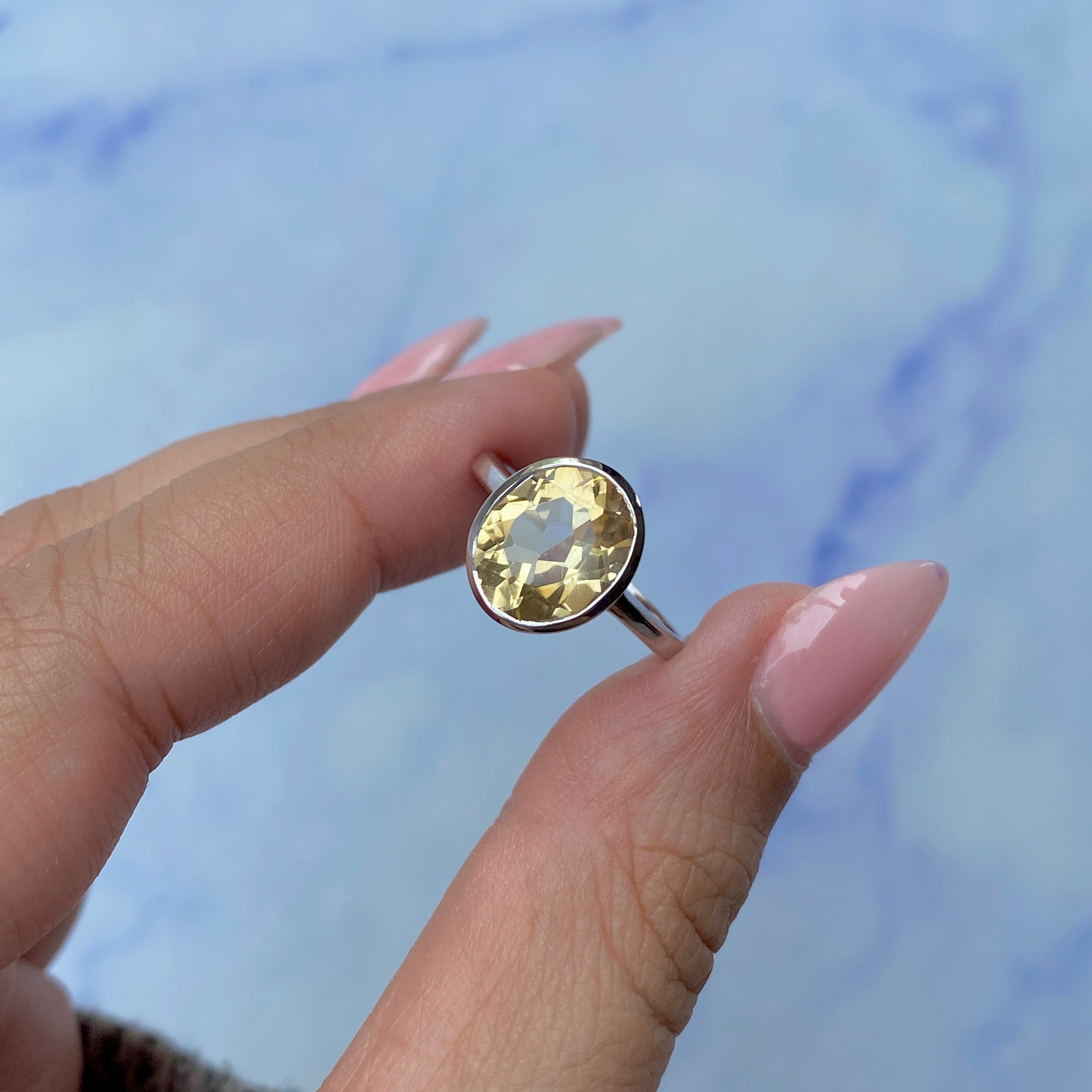 Citrine Ring-(CIT-SR-2368.)