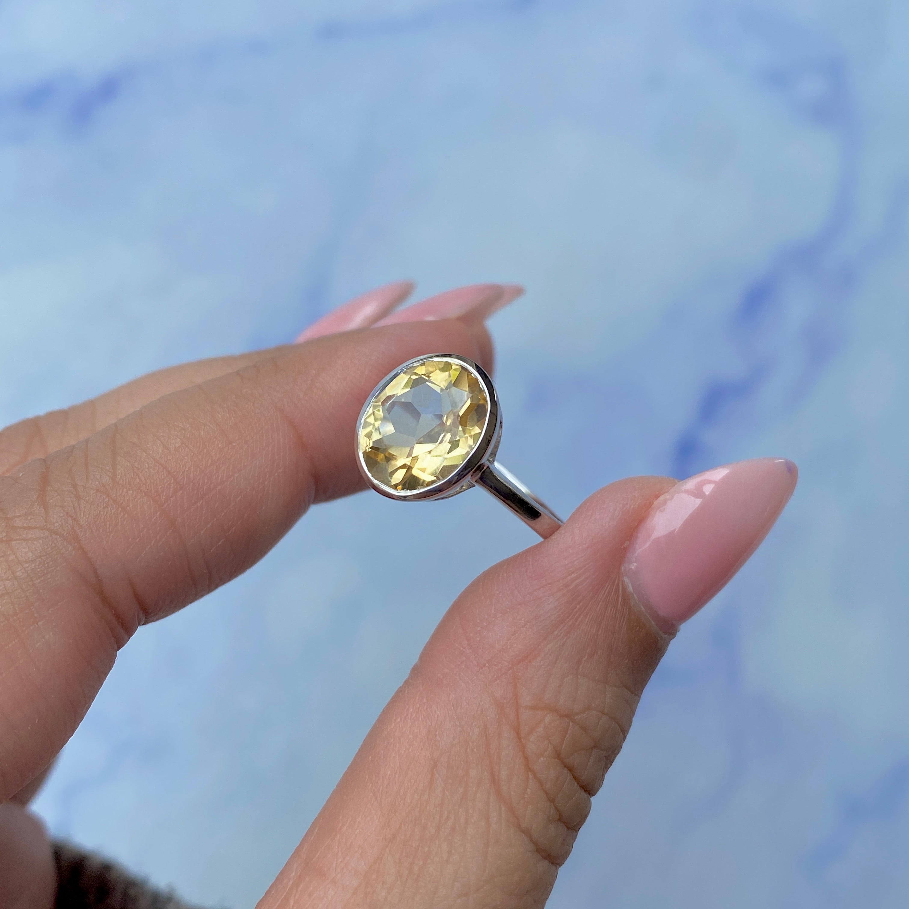 Citrine Ring-(CIT-SR-2368.)