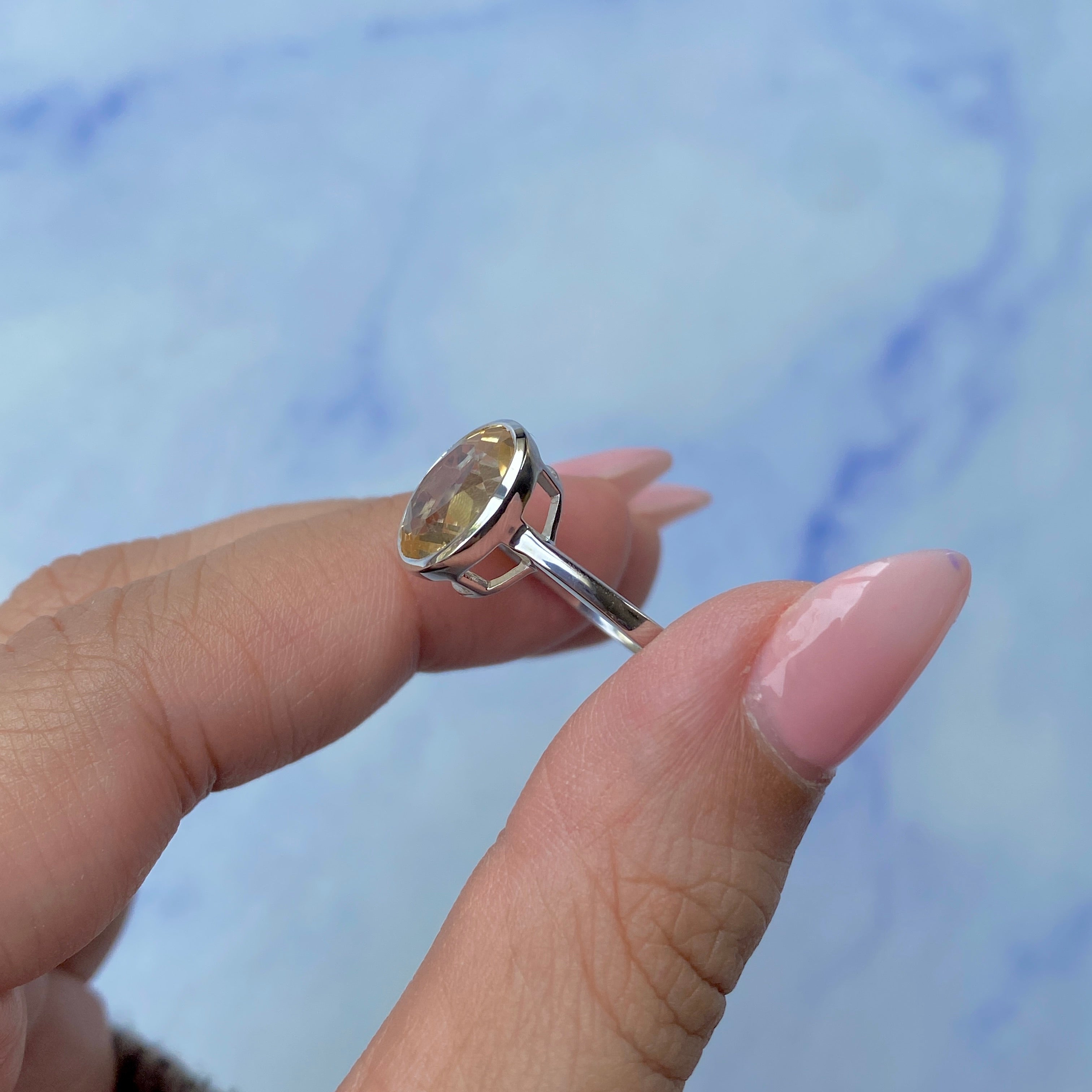 Citrine Ring-(CIT-SR-2368.)