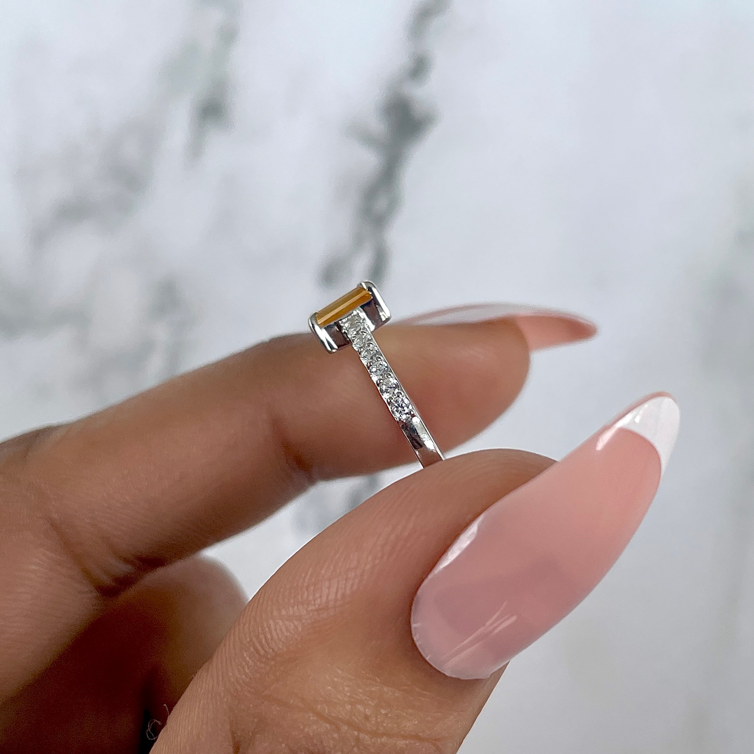Citrine Ring-(CIT-SR-3118.)