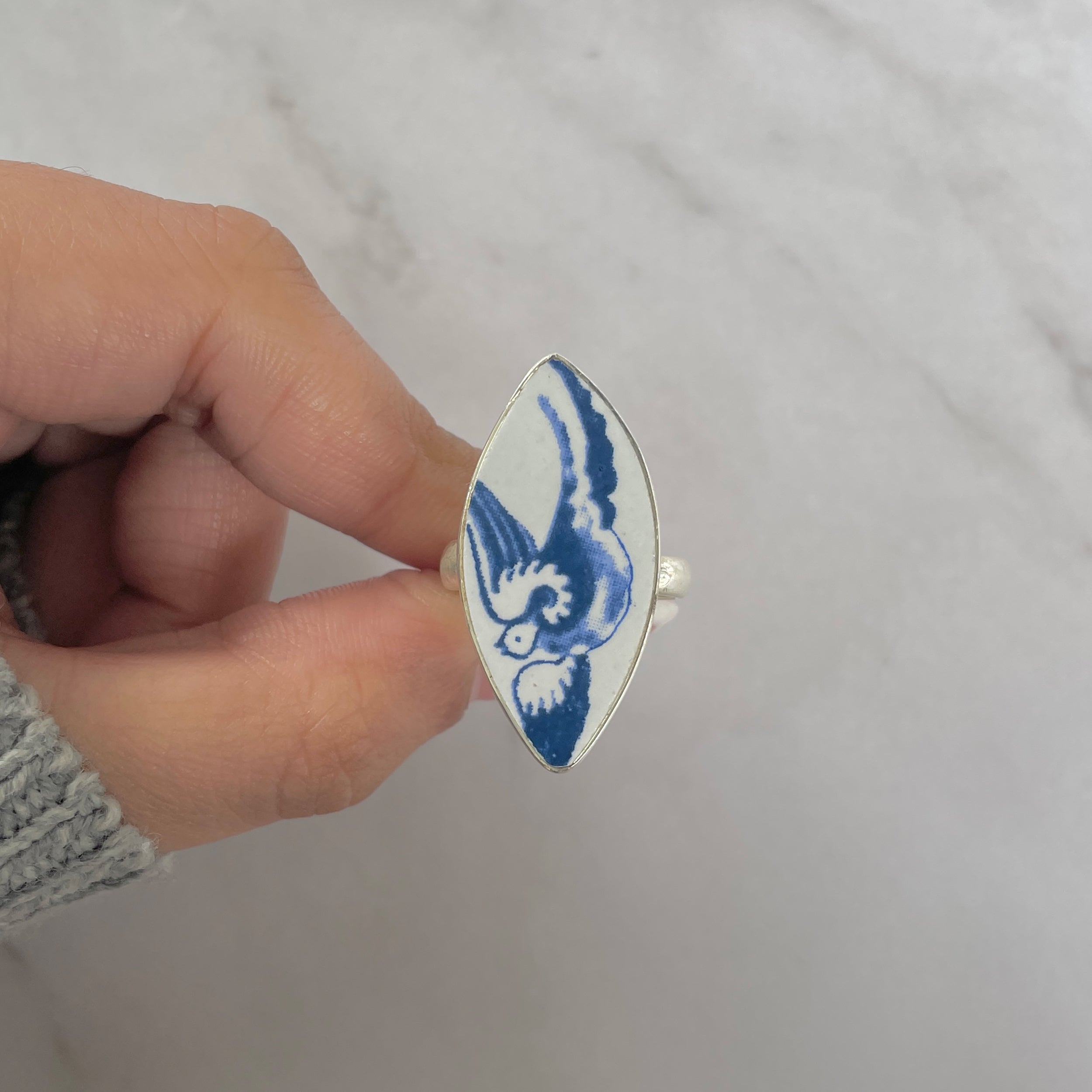 Ceramic Art Adjustable Ring-(CRA-R-16.)