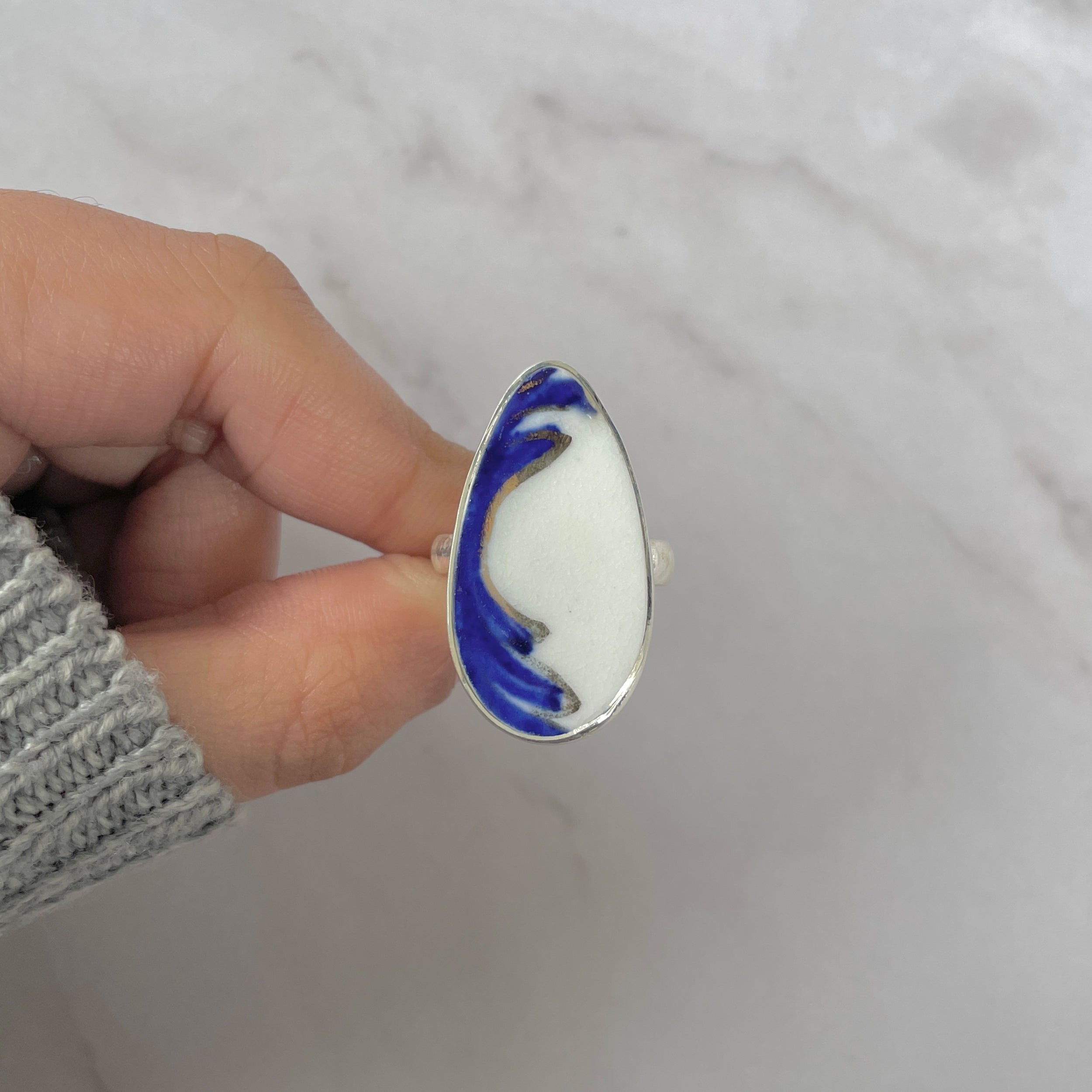 Ceramic Art Adjustable Ring-(CRA-R-17.)