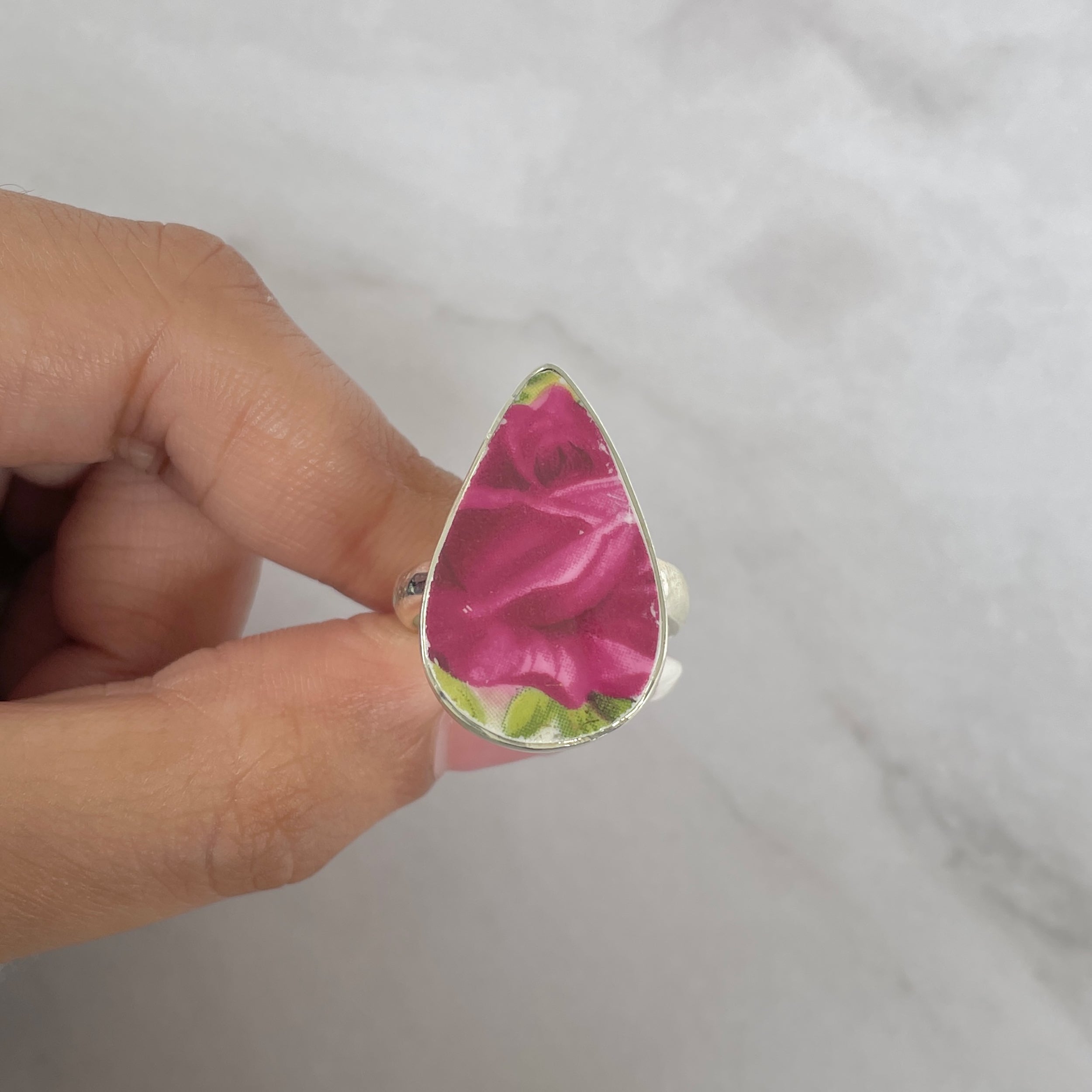 Ceramic Art Ring-(CRA-R-25.)