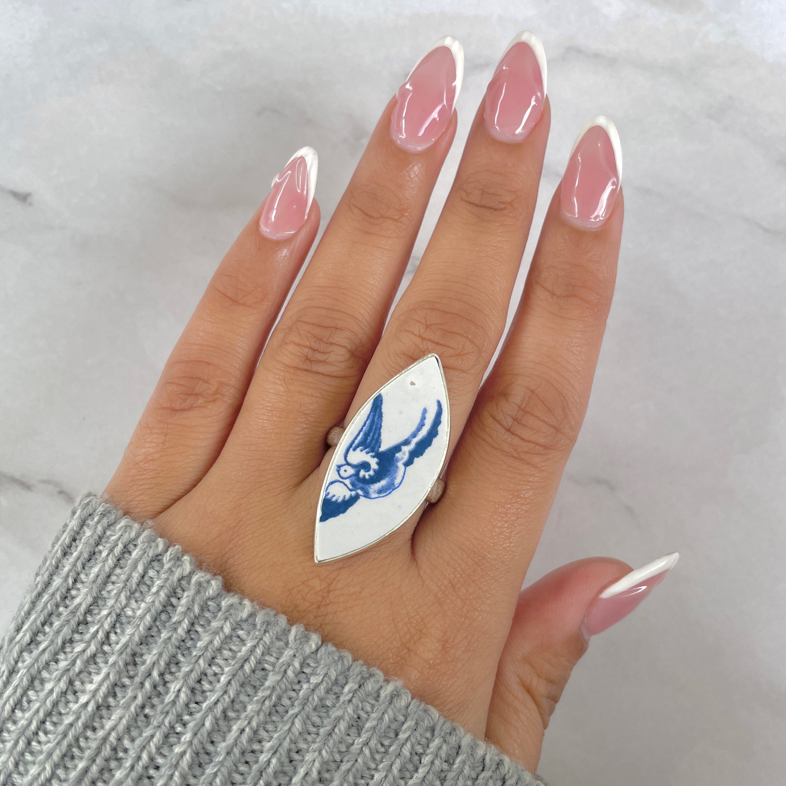 Ceramic Art Adjustable Ring-(CRA-R-4.)
