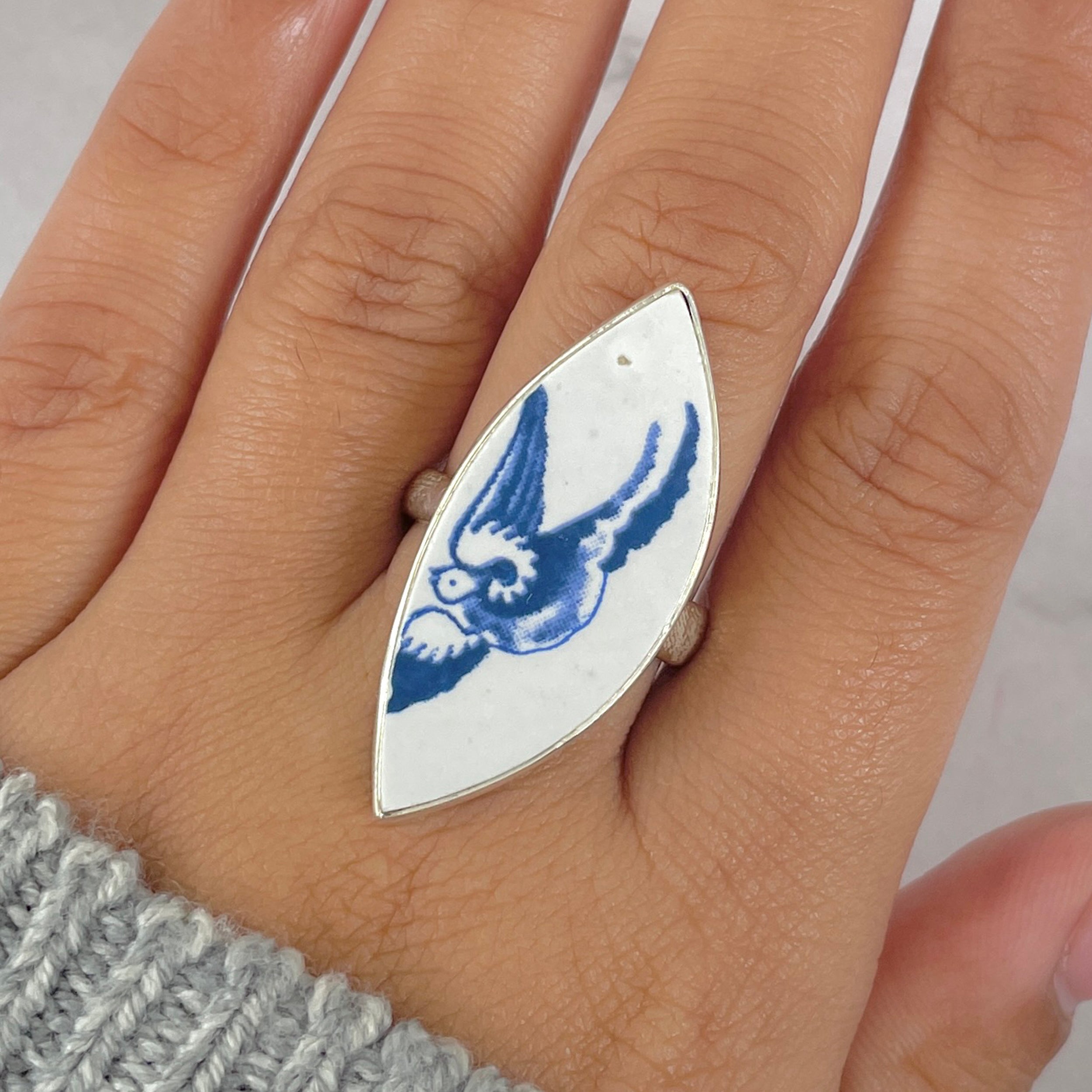 Ceramic Art Adjustable Ring-(CRA-R-4.)