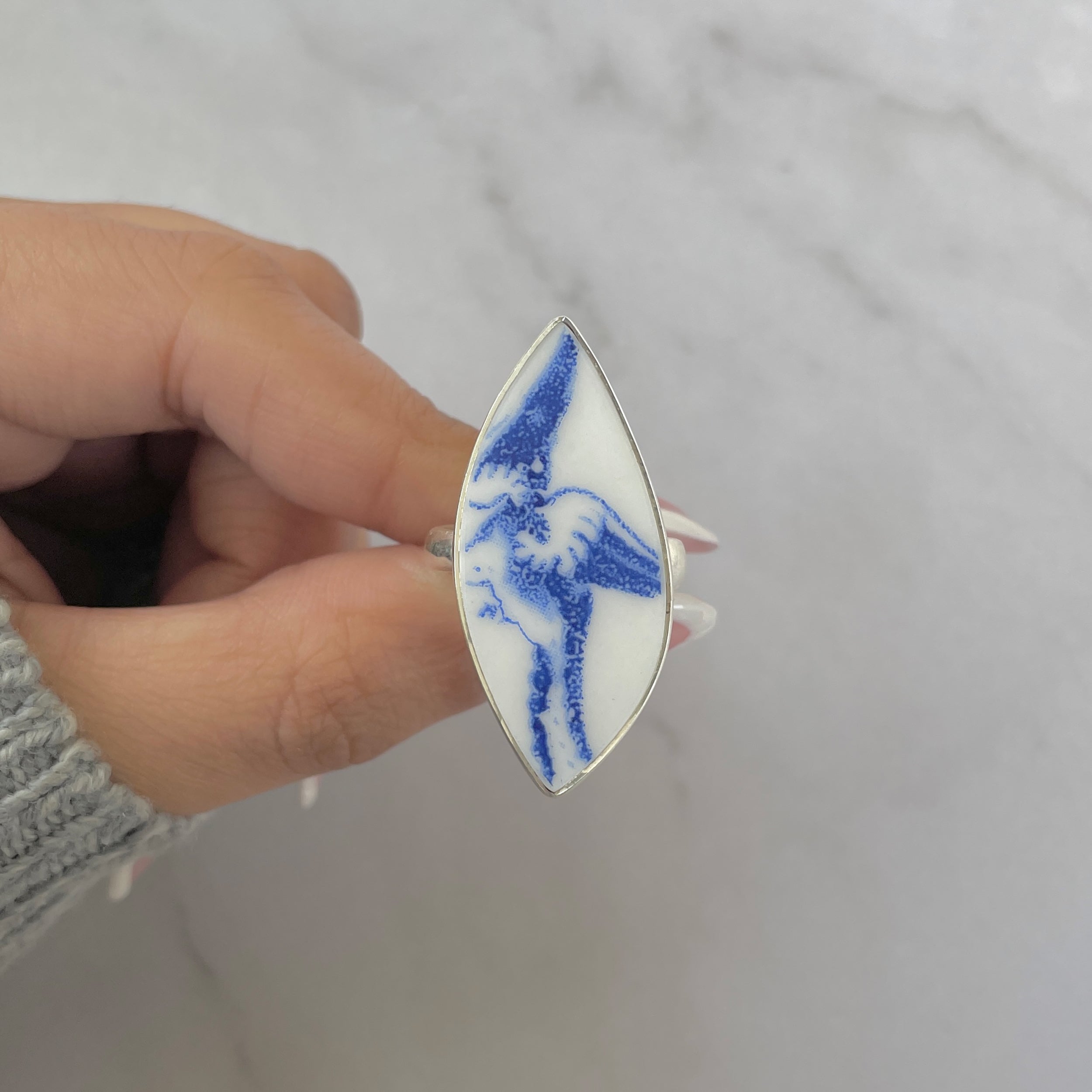 Ceramic Art Adjustable Ring-(CRA-R-5.)