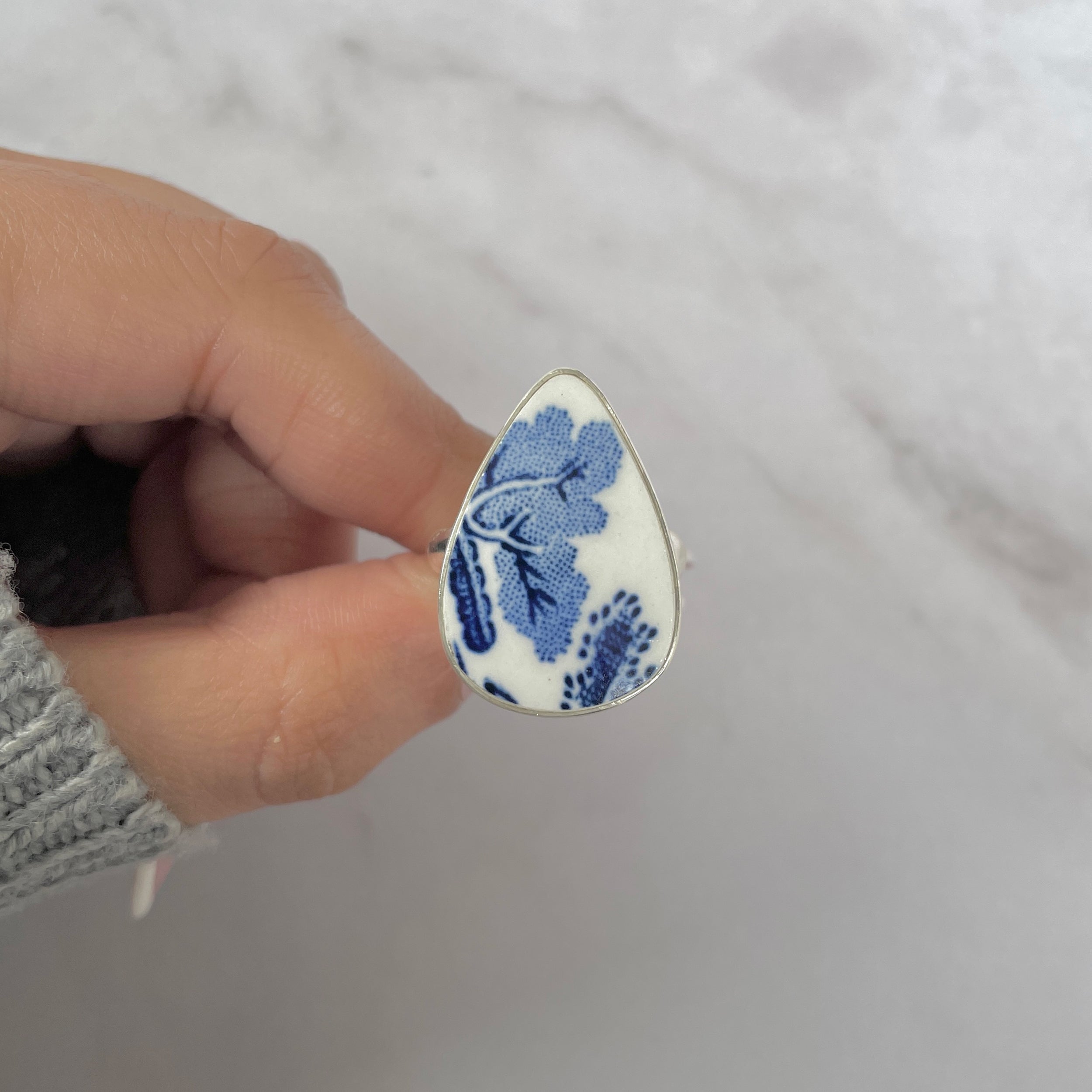 Ceramic Art Adjustable Ring-(CRA-R-8.)