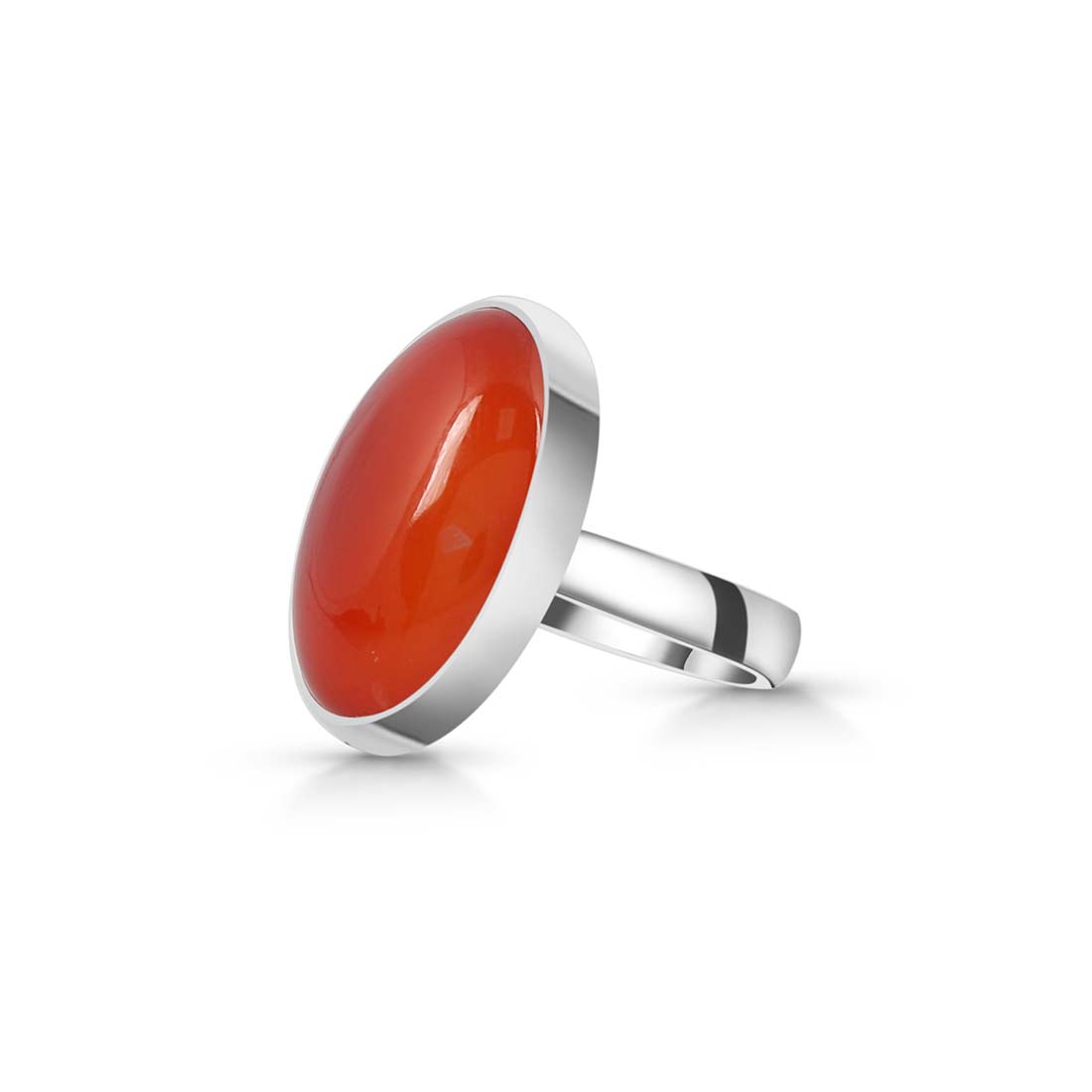 Carnelian Adjustable Ring-(CRL-R-37.)