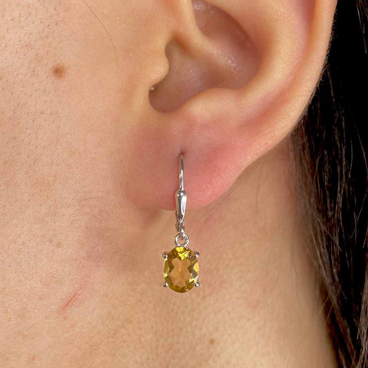 Citrine Earring