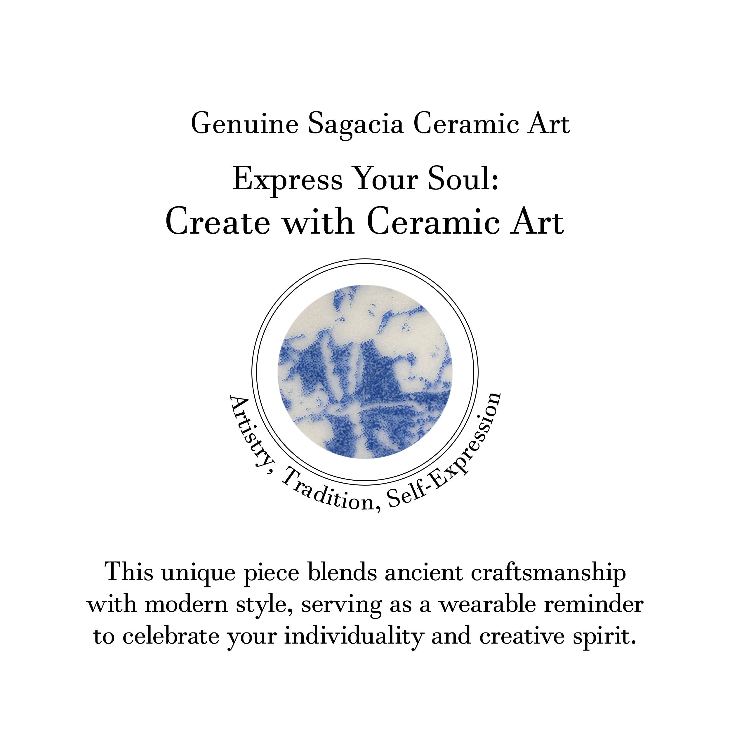 Ceramic Art Pendant-(CRA-P-9.)