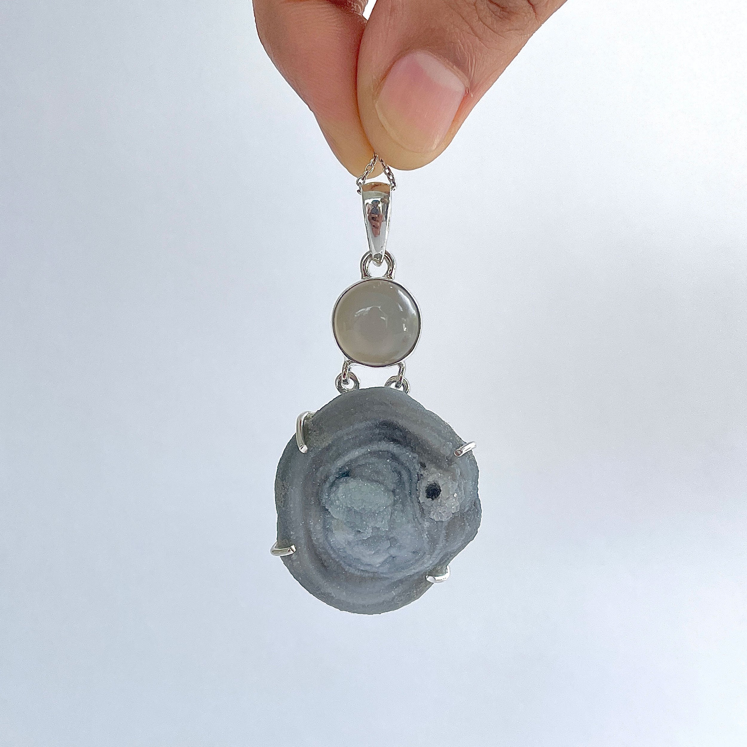 Desert Druzy Pendant-(DDZ-P-22.)