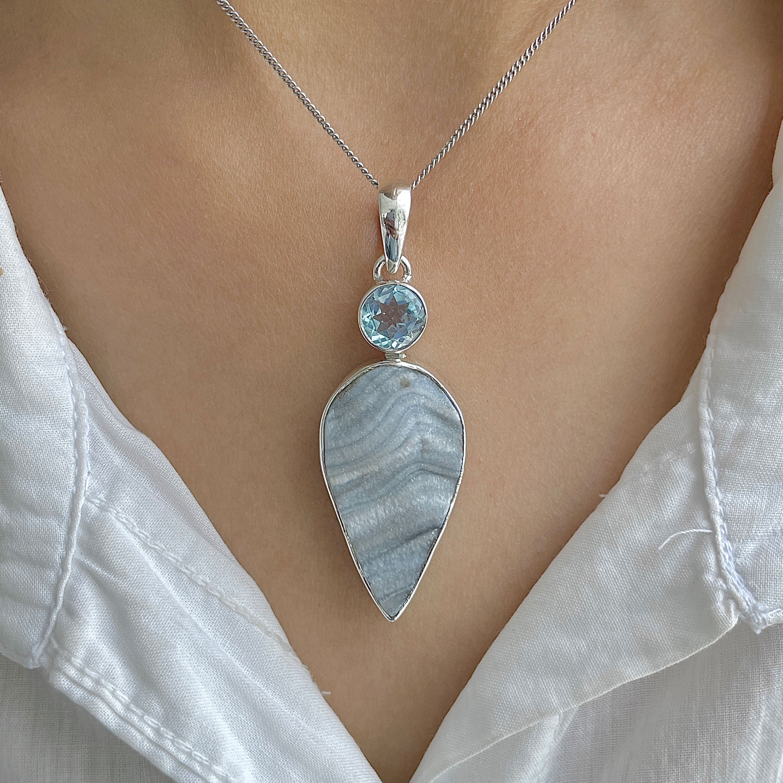 Desert Druzy Pendant-(DDZ-P-36.)