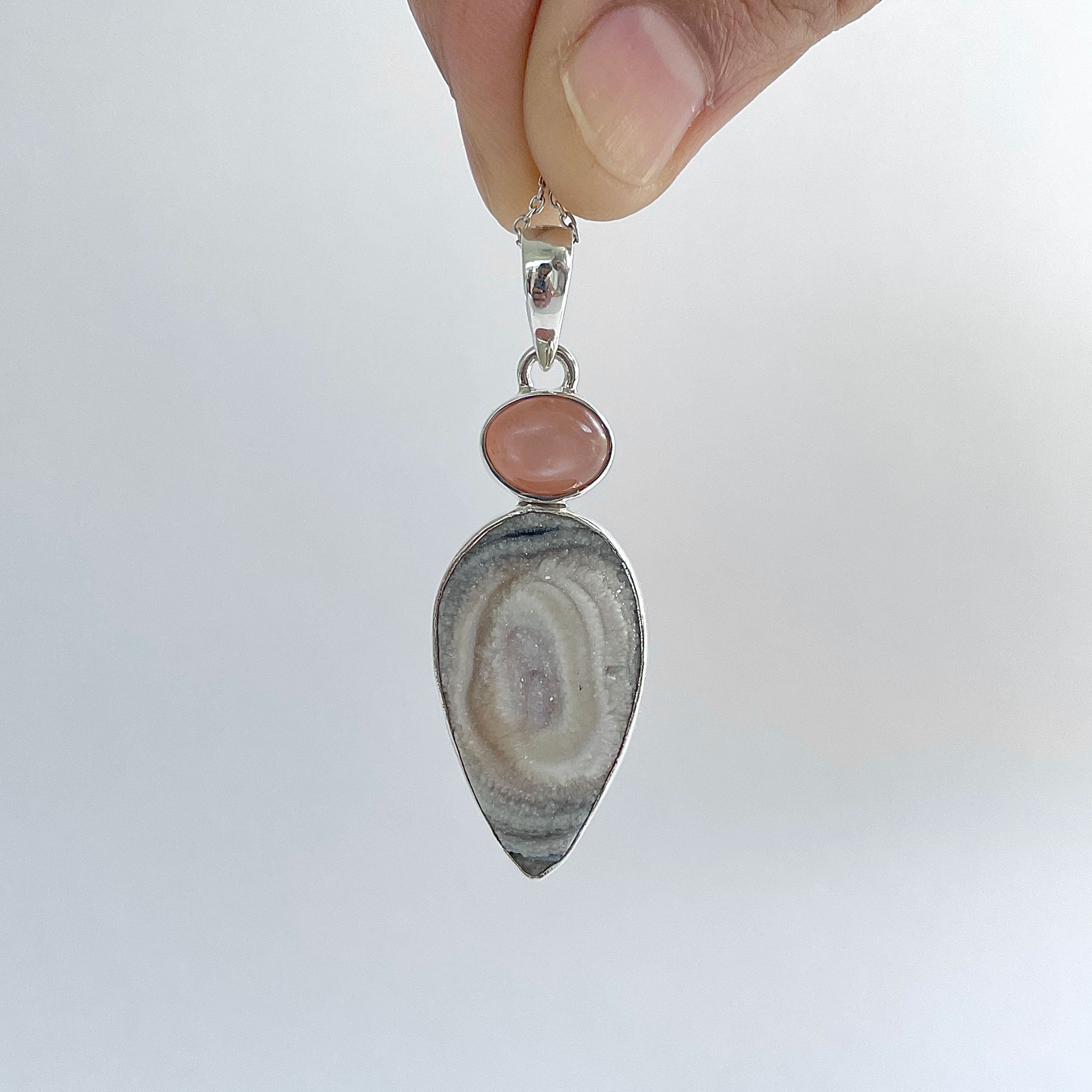 Desert Druzy Pendant-(DDZ-P-42.)