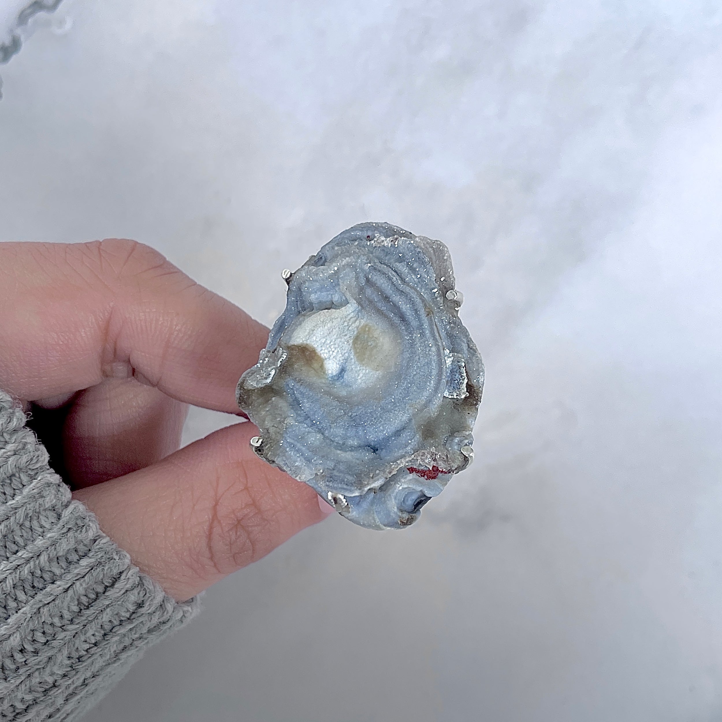 Desert Druzy Adjustable Ring-(DDZ-R-16.)