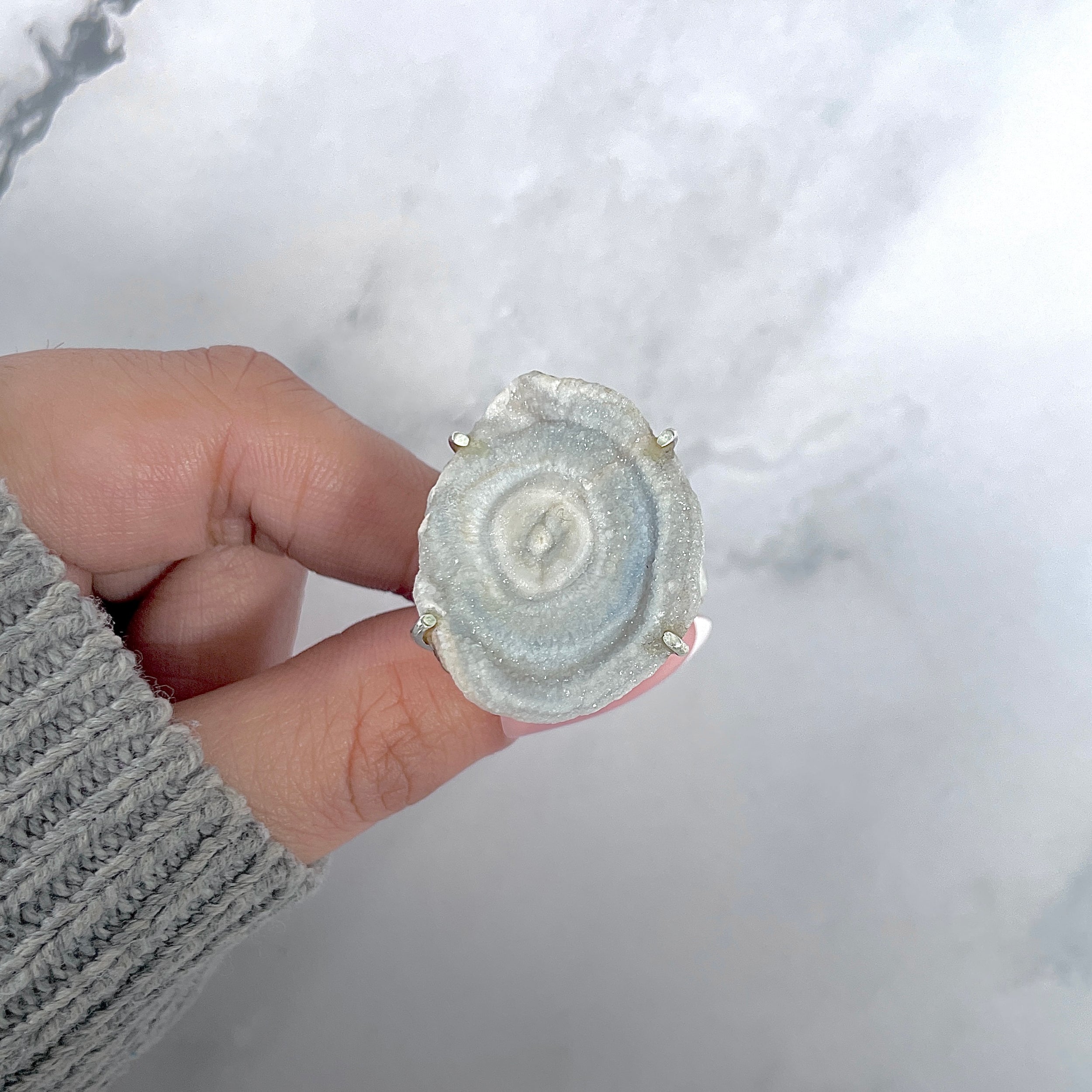 Desert Druzy Adjustable Ring-(DDZ-R-3.)