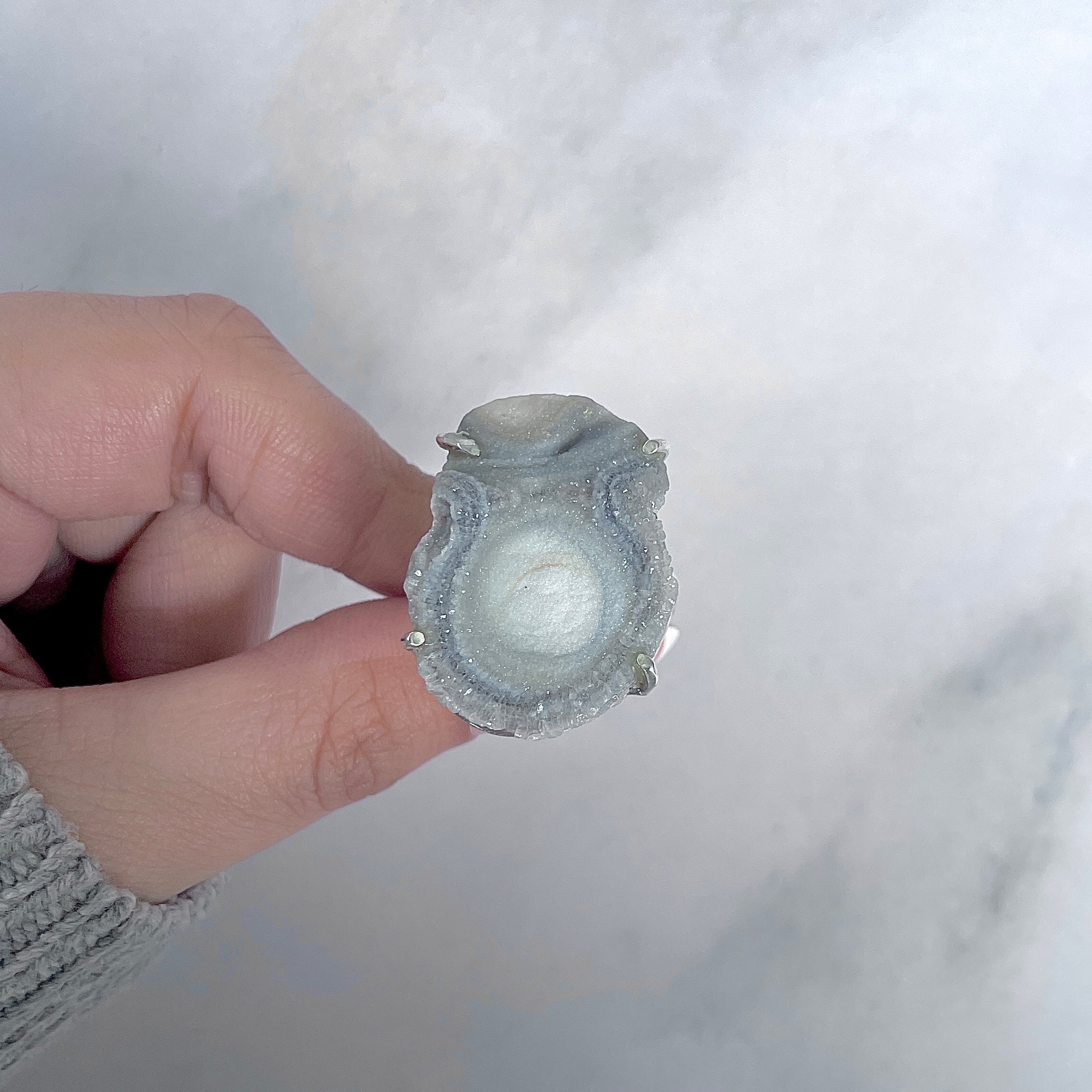 Desert Druzy Adjustable Ring-(DDZ-R-5.)