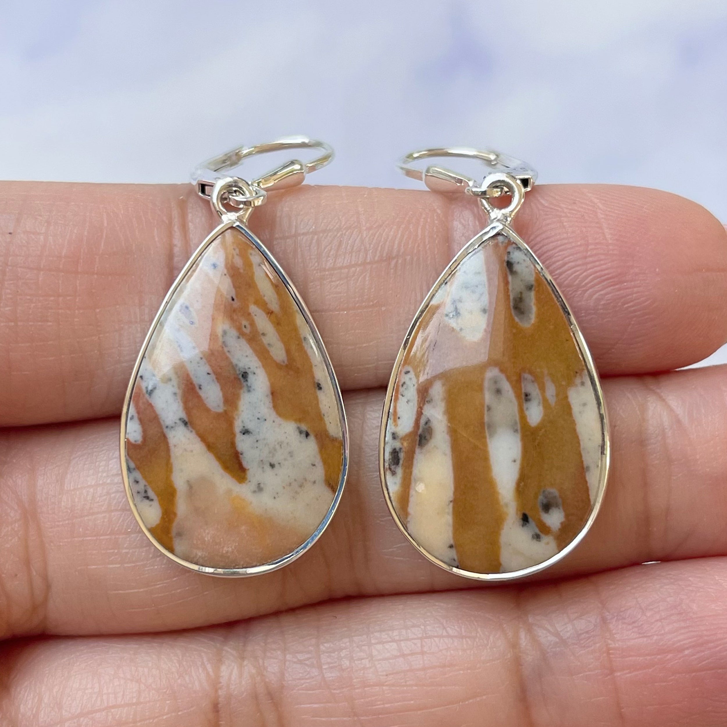 Deerfawn Jasper Earring-(DFJ-E-19.)