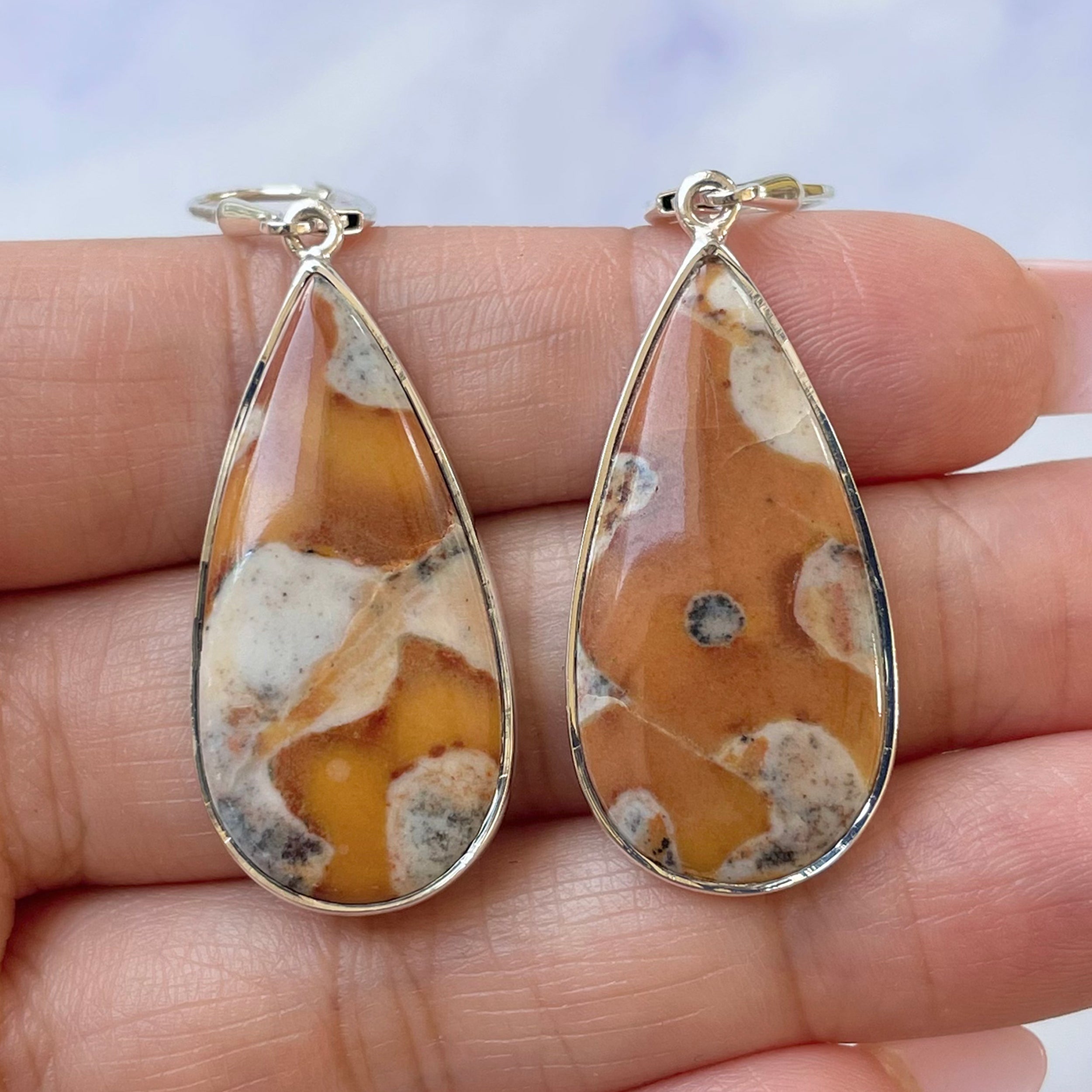 Deerfawn Jasper Earring-(DFJ-E-5.)