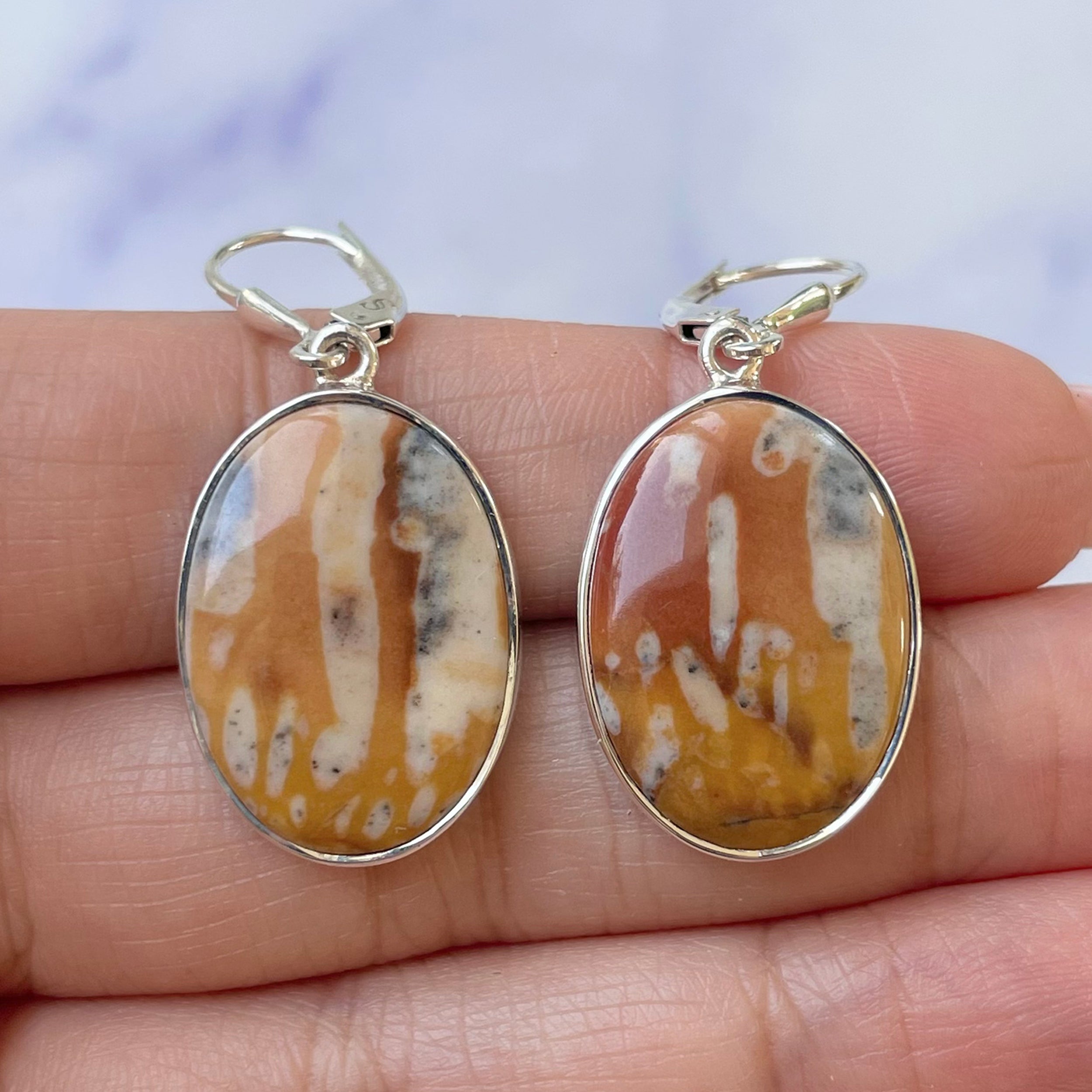 Deerfawn Jasper Earring-(DFJ-E-6.)