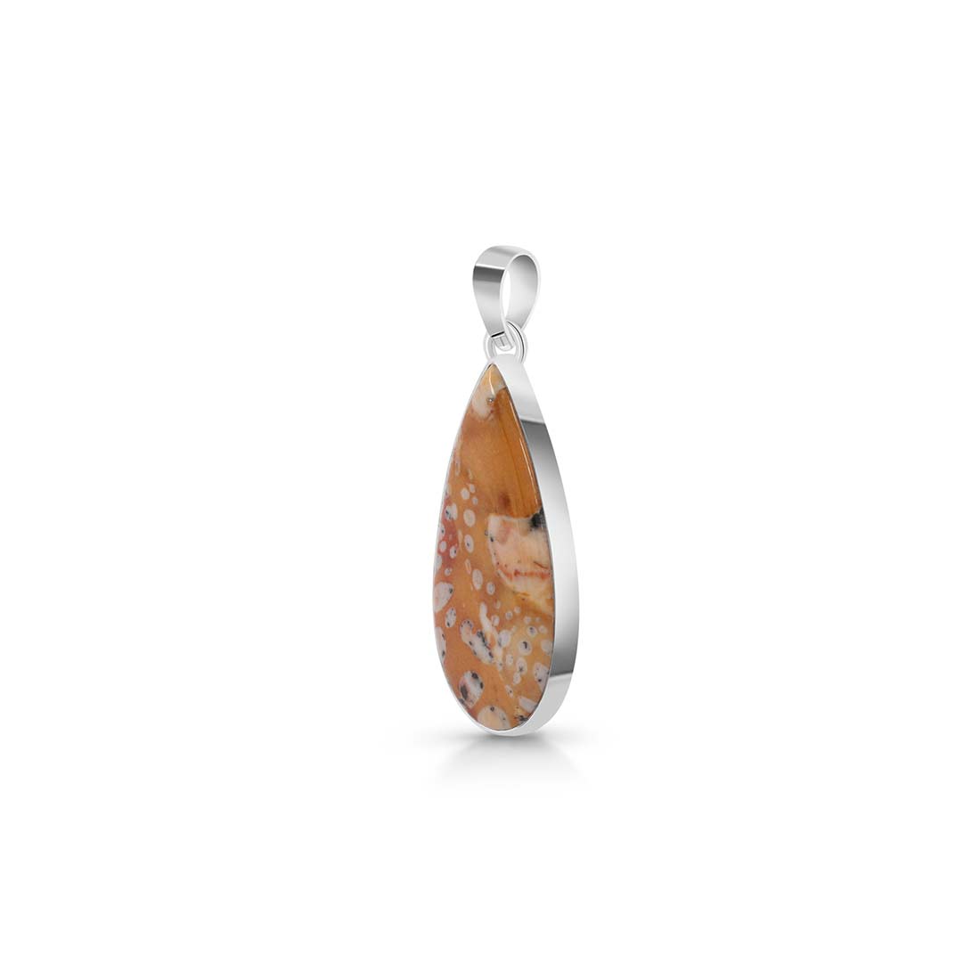 Deerfawn Jasper Pendant-(DFJ-P-15.)