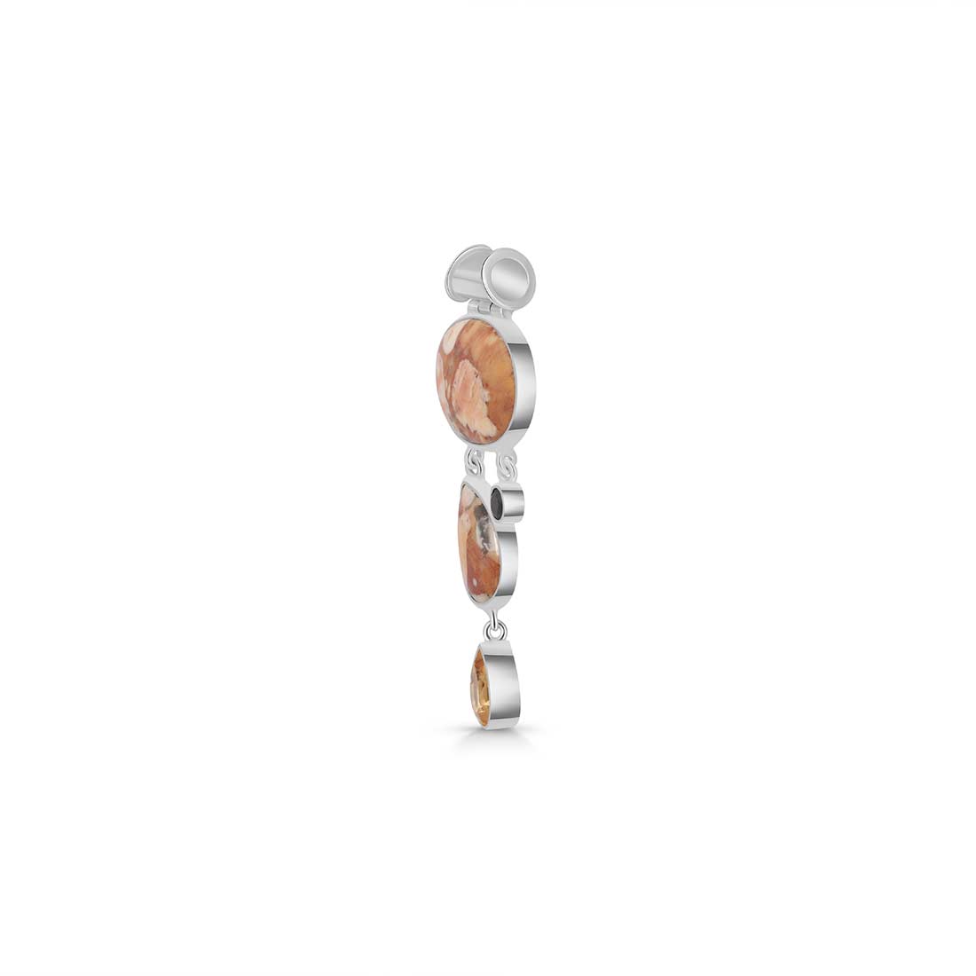 Deerfawn Jasper Pendant-(DFJ-P-50.)
